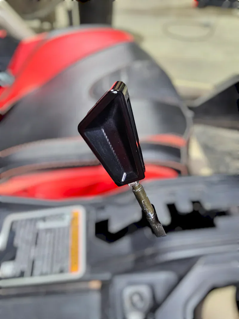ELEKTRIC OFFROAD 2017 to Current Can-Am X3 Maverick EOD Shift Knob Anodized Black Finish - Image 7