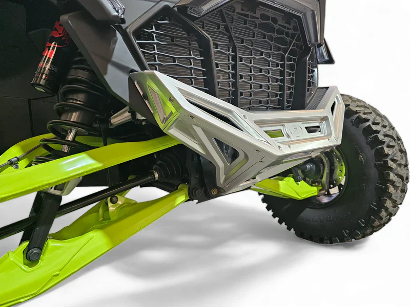 ELEKTRIC OFFROAD 2022-2024 Polaris RZR Pro R/ Turbo R Machined Billet Front Winch Bumper - Image 2