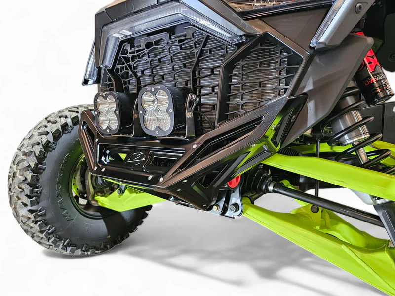 ELEKTRIC OFFROAD 2022-2024 Polaris RZR Pro R/ Turbo R Machined Billet Front Winch Bumper - Image 8