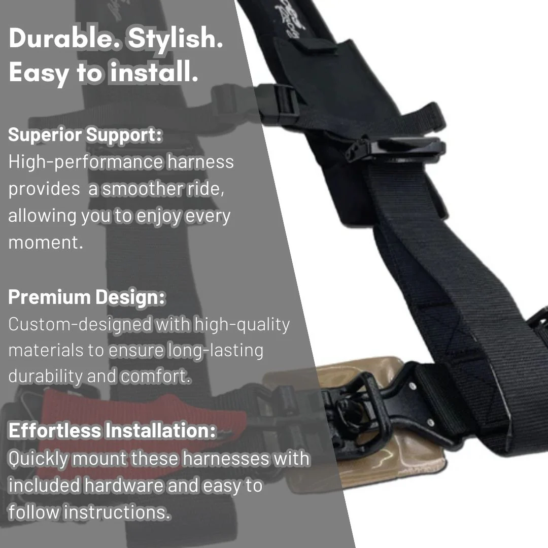 Aces Racing Elite 4 Point Harness with Ez Adjusters - Safety & Comfort - Image 4