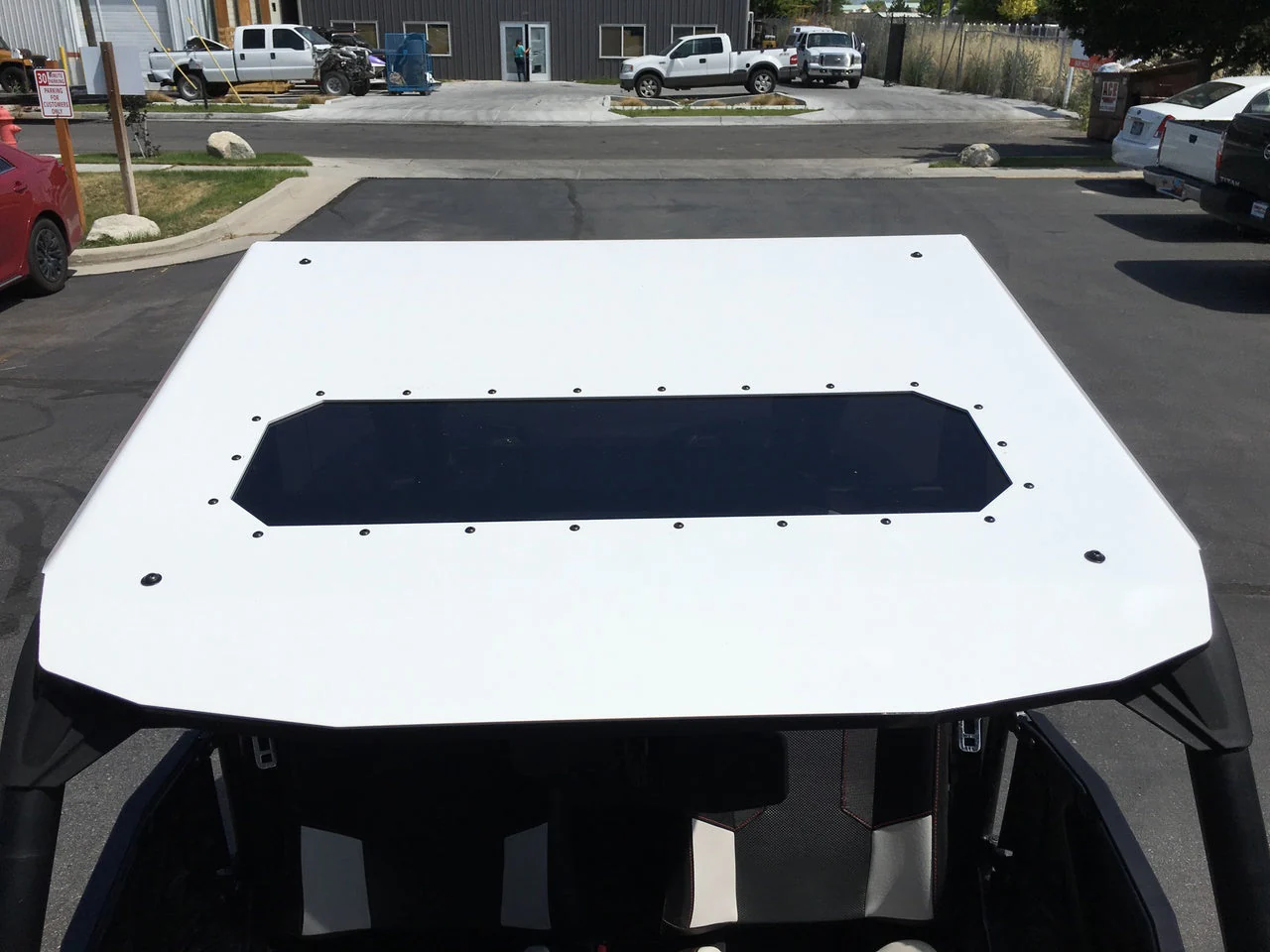Fast Back Aluminum Roof with Sunroof for RZR XP 1000, Turbo