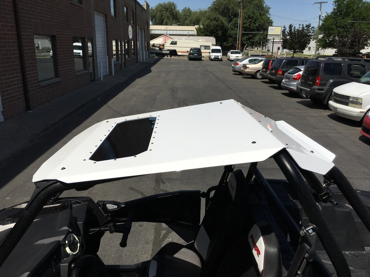 Fast Back Aluminum Roof with Sunroof for RZR XP 1000, Turbo - Image 2