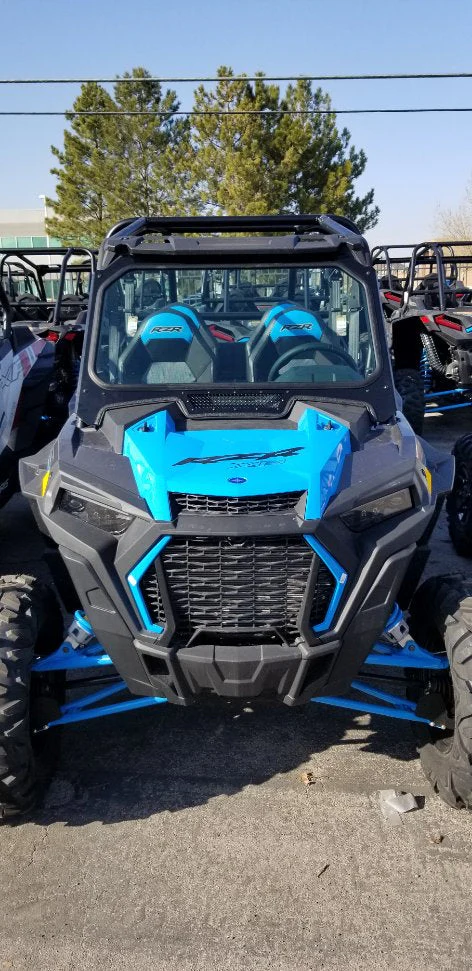 Full Glass Windshield - Scratch-Resistant Safety Glass + Hand-Held Wiper (2019+ Polaris RZR XP Turbo, XP 1000) - Image 3
