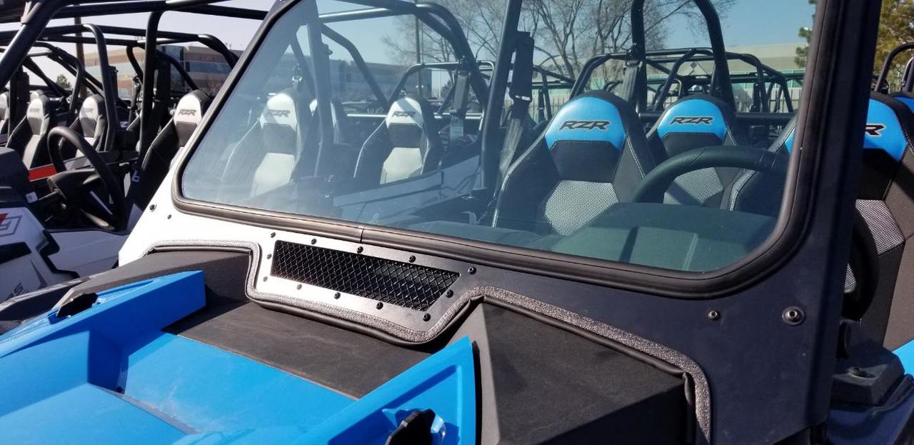 Full Glass Windshield - Scratch-Resistant Safety Glass + Hand-Held Wiper (2019+ Polaris RZR XP Turbo, XP 1000) - Image 4