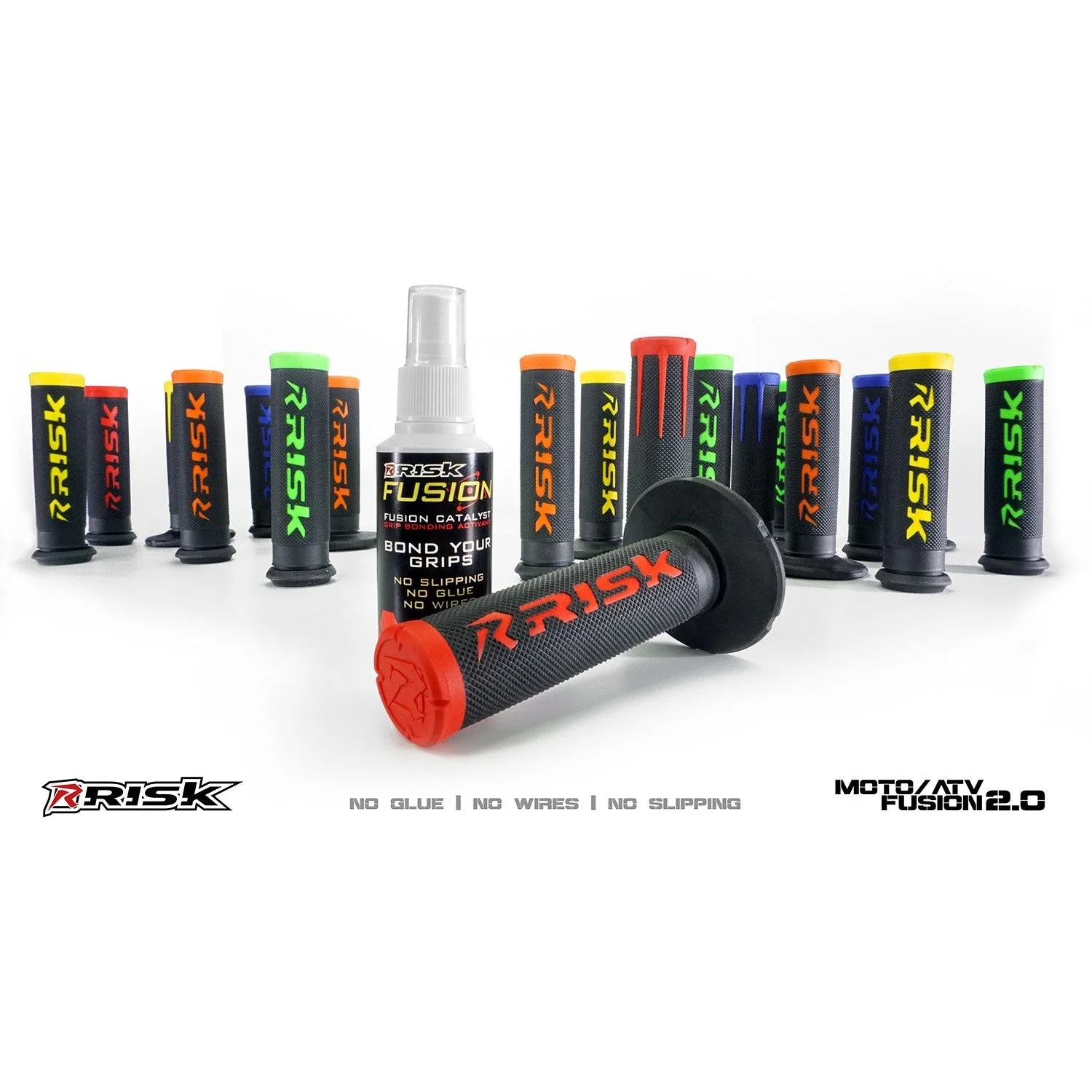 FUSION 2.0 ATV/MTB Grips with Fusion Bonding System - Image 13