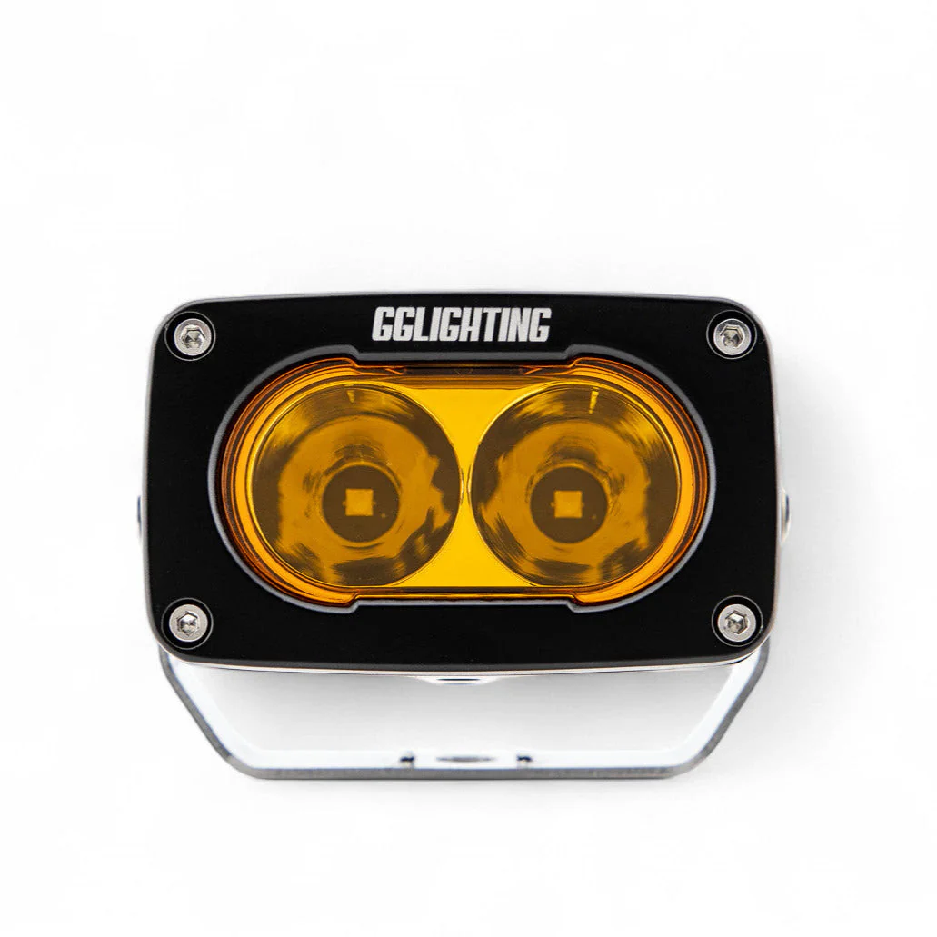 GP10 Spot Offroad LED Pod Amber - Image 2