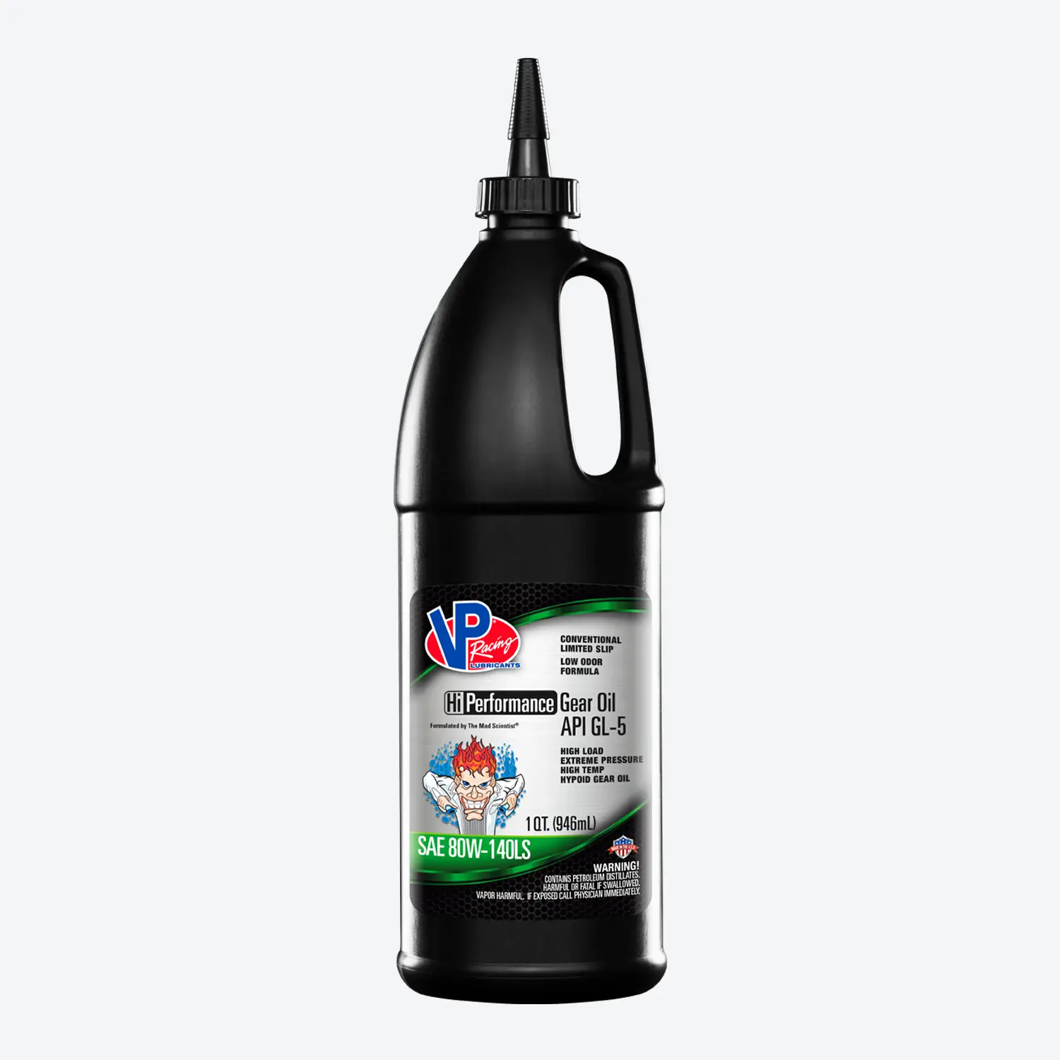Hi-Performance SAE 80W140 Gear Oil - Semi-Synthetic API GL-5 LS