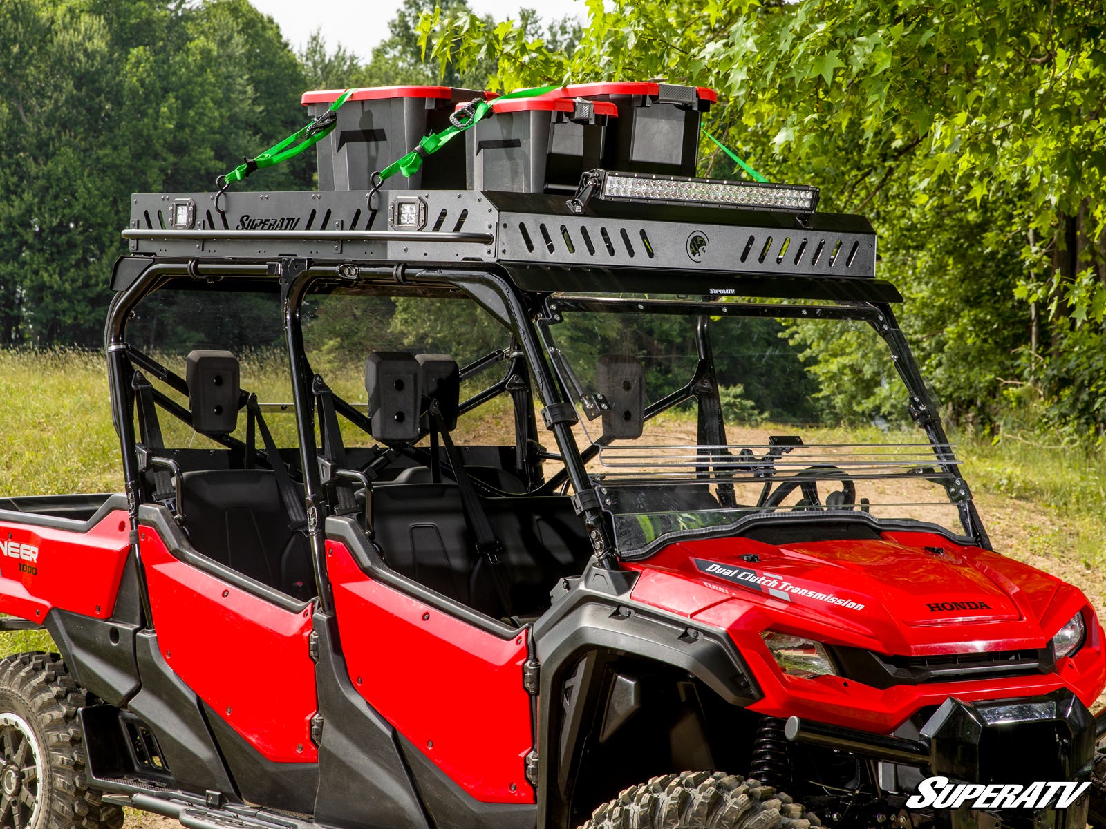 SuperATV Honda Pioneer 1000-6 Outfitter Roof Rack - Image 5