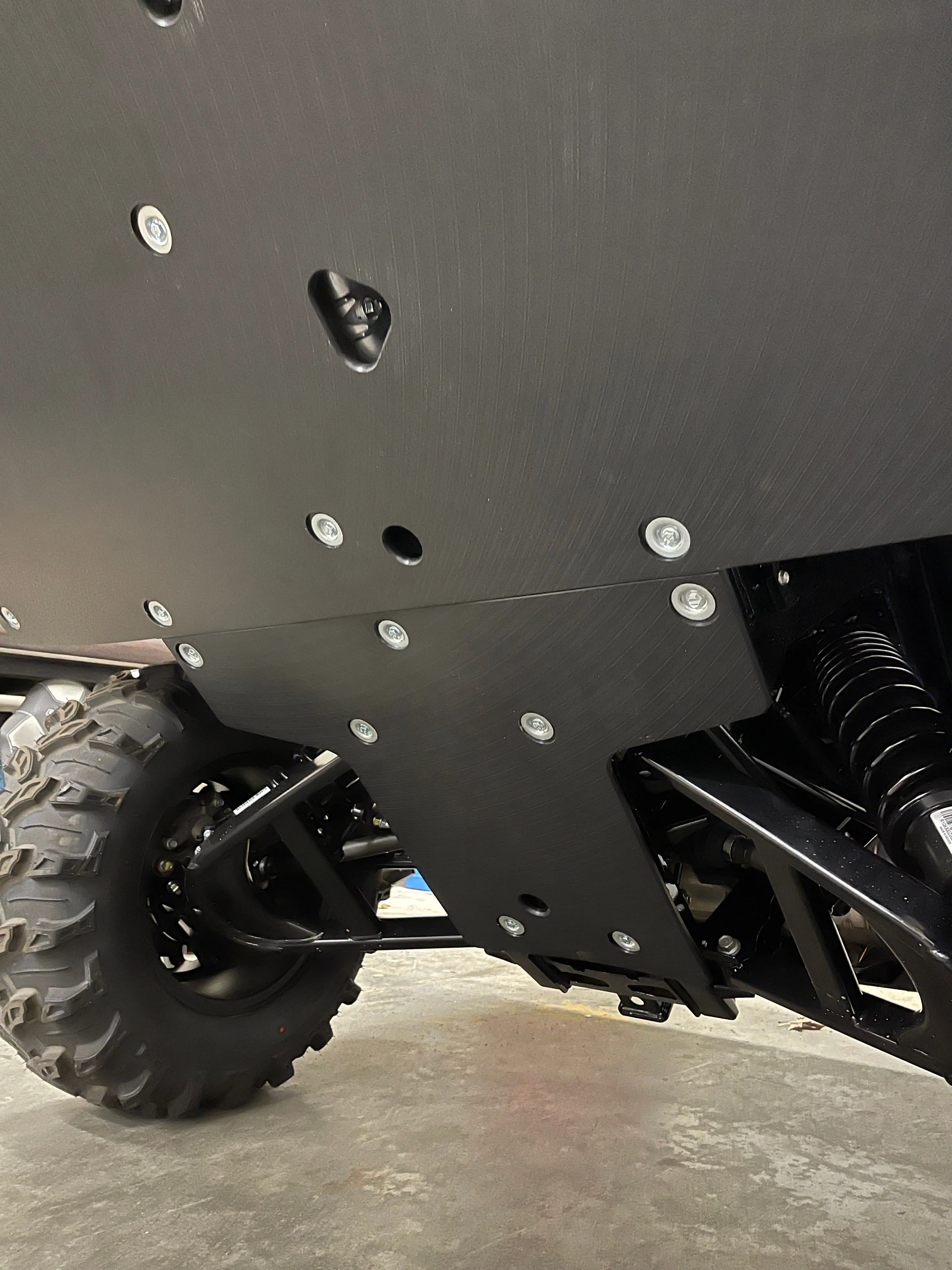 Honda Pioneer 1000-6 UHMW Skid Plate - Image 3