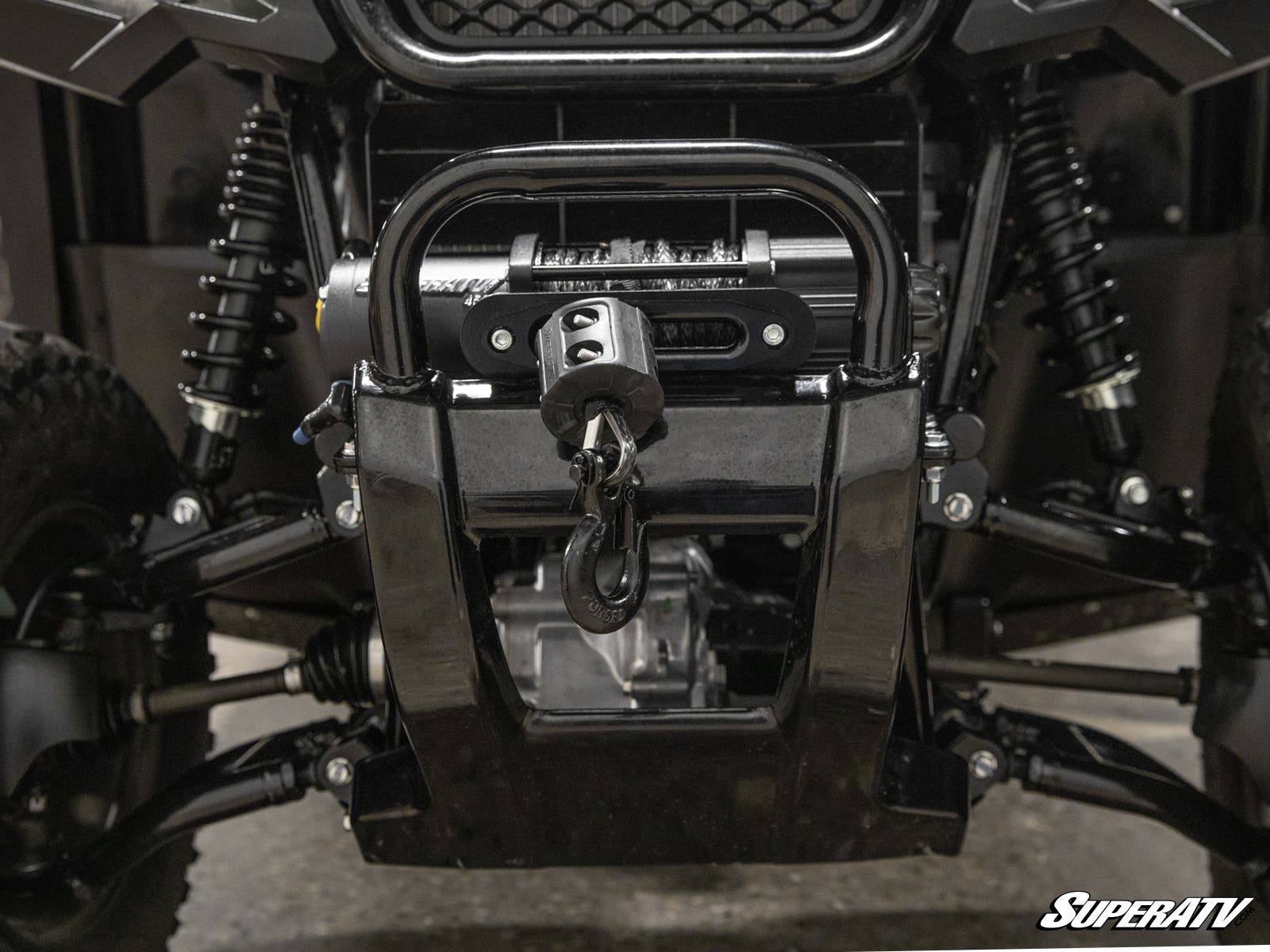 SuperATV Honda Pioneer 500 Winch Mounting Plate - Image 2