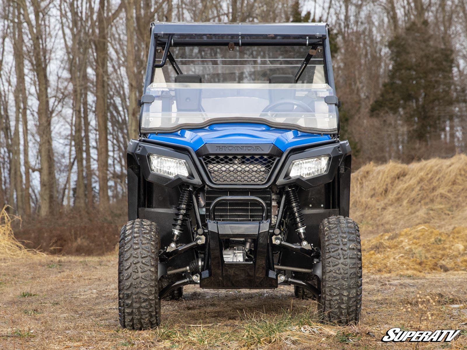 SuperATV Honda Pioneer 520 High-Clearance 1" Forward Offset A-Arms - Image 3