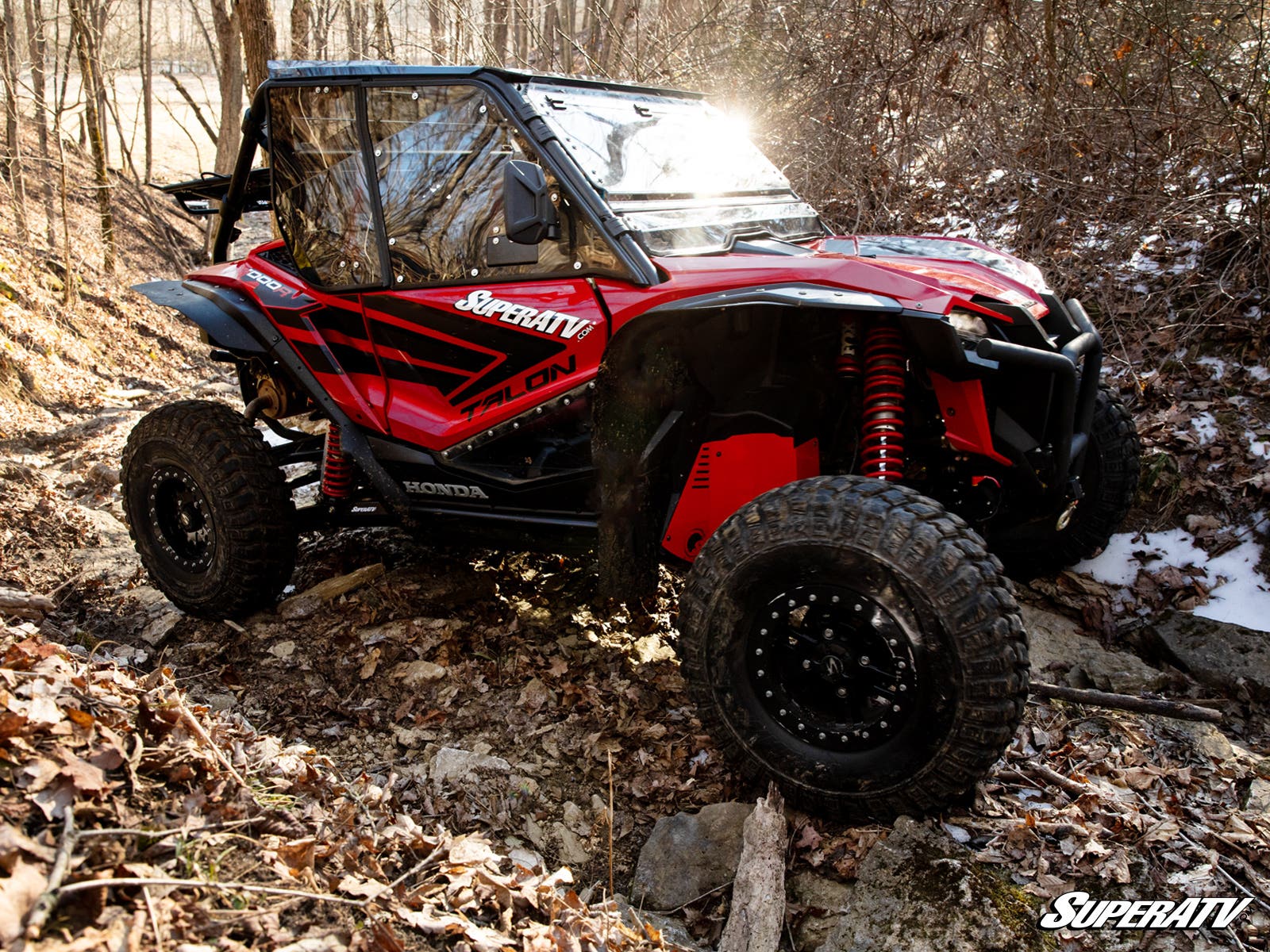 SuperATV Honda Talon 1000 Cab Enclosure Doors - Image 12