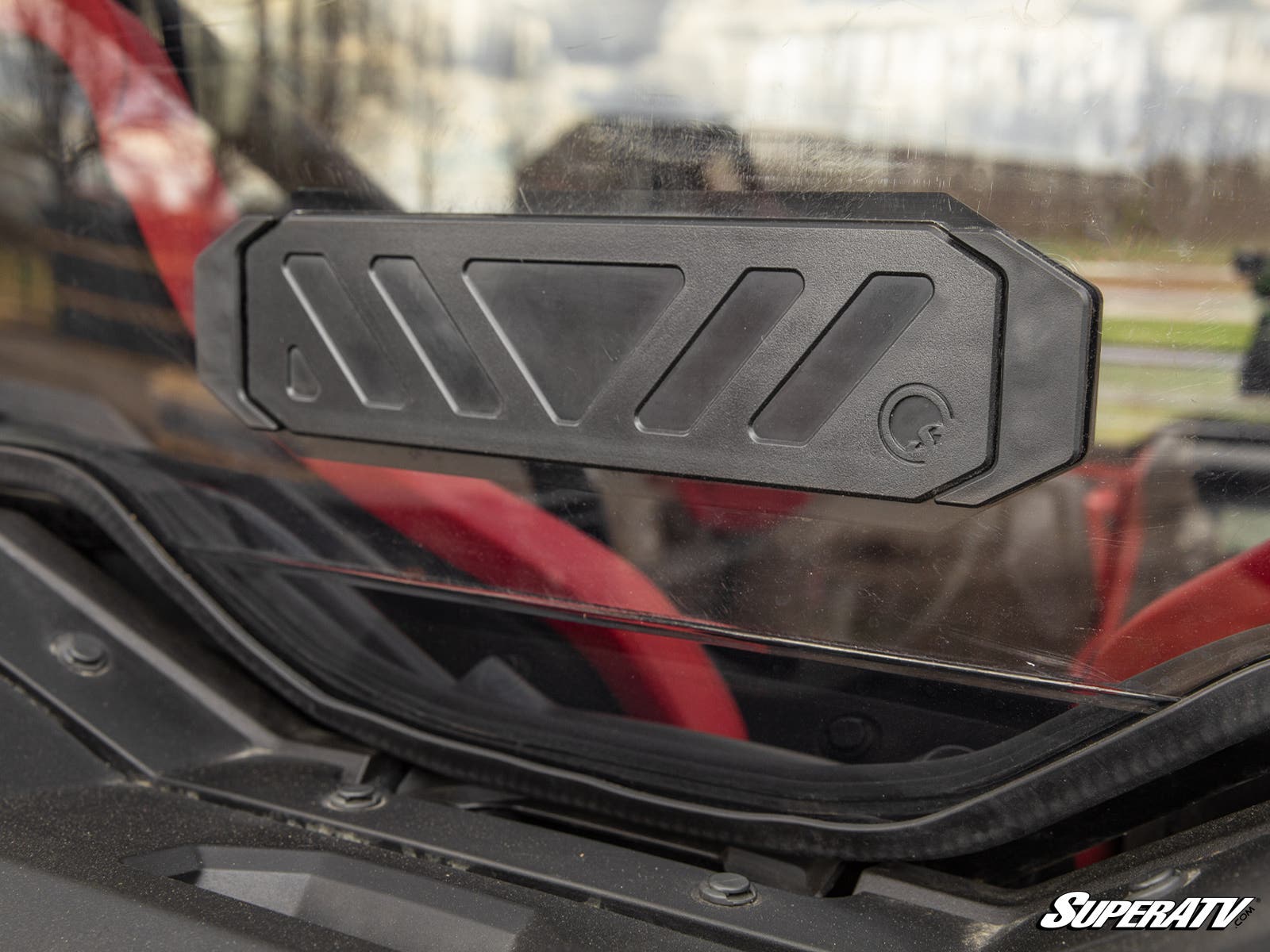 SuperATV Honda Talon 1000 Rear Vented Windshield - Image 4