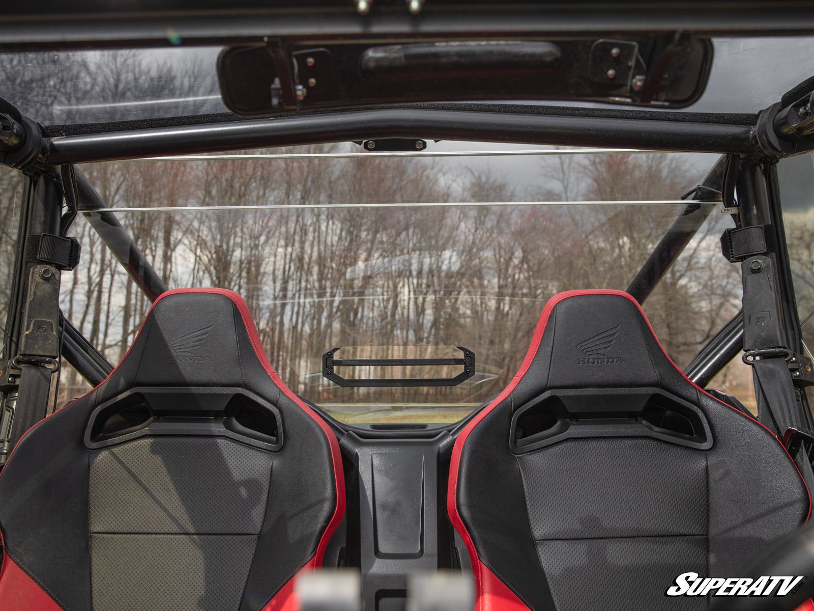 SuperATV Honda Talon 1000 Rear Vented Windshield - Image 8
