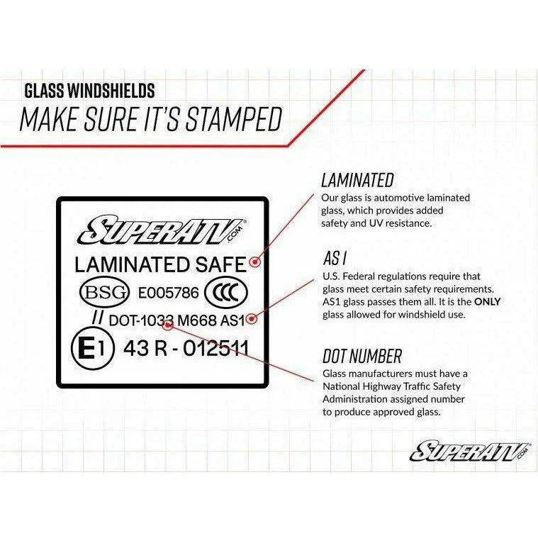 Honda Talon Glass Windshield - Safety & Visibility + Durability (2019+) - Image 8