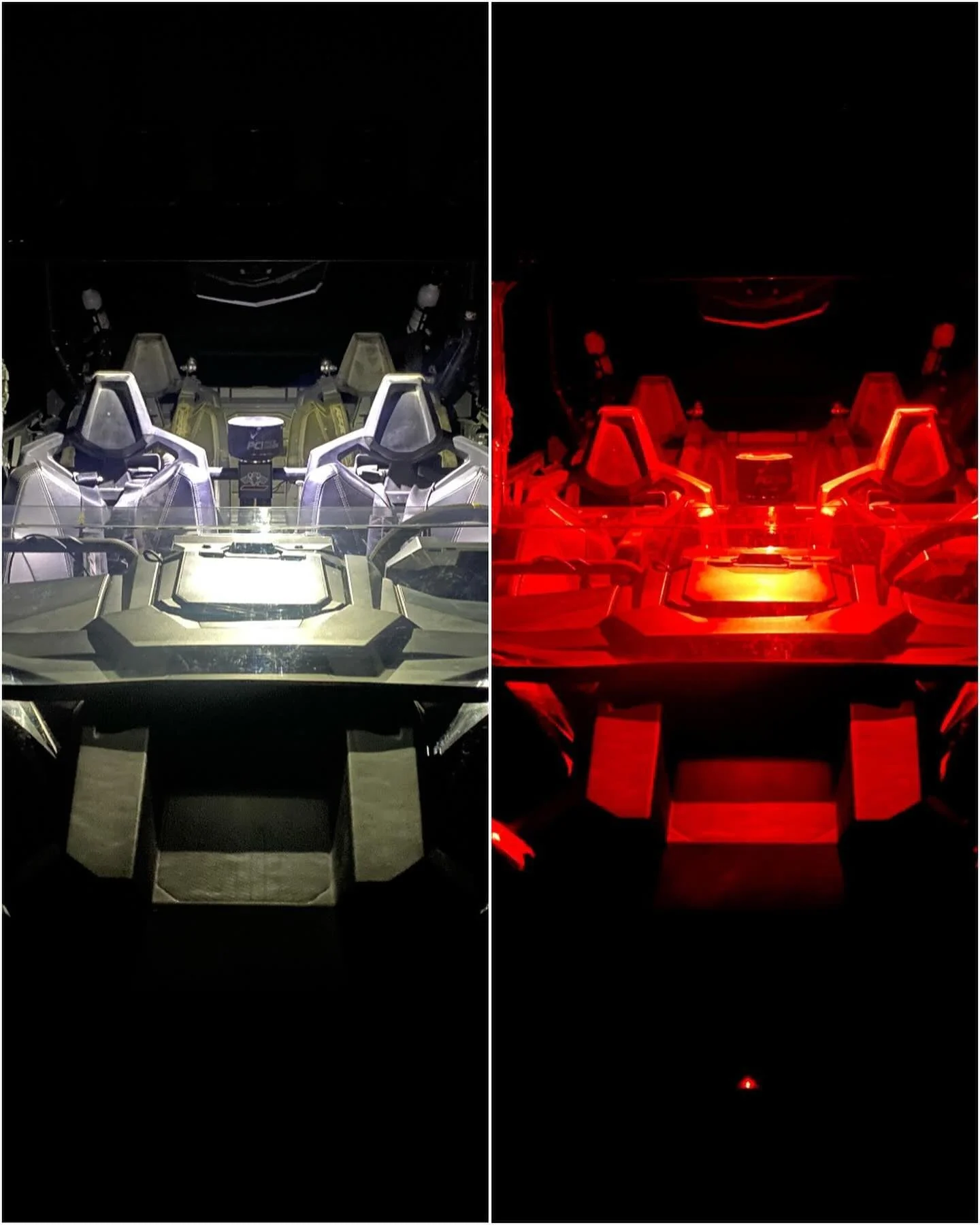 Interior Dome Light With White & Red LEDs - Image 3