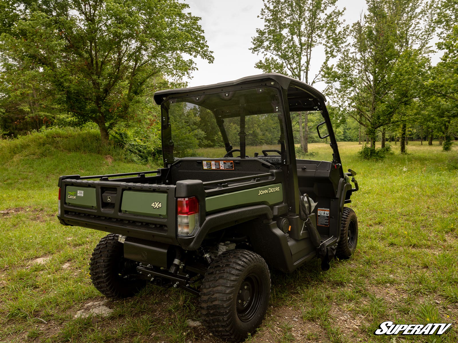SuperATV John Deere Gator 835/865 Rear Windshield - Image 2