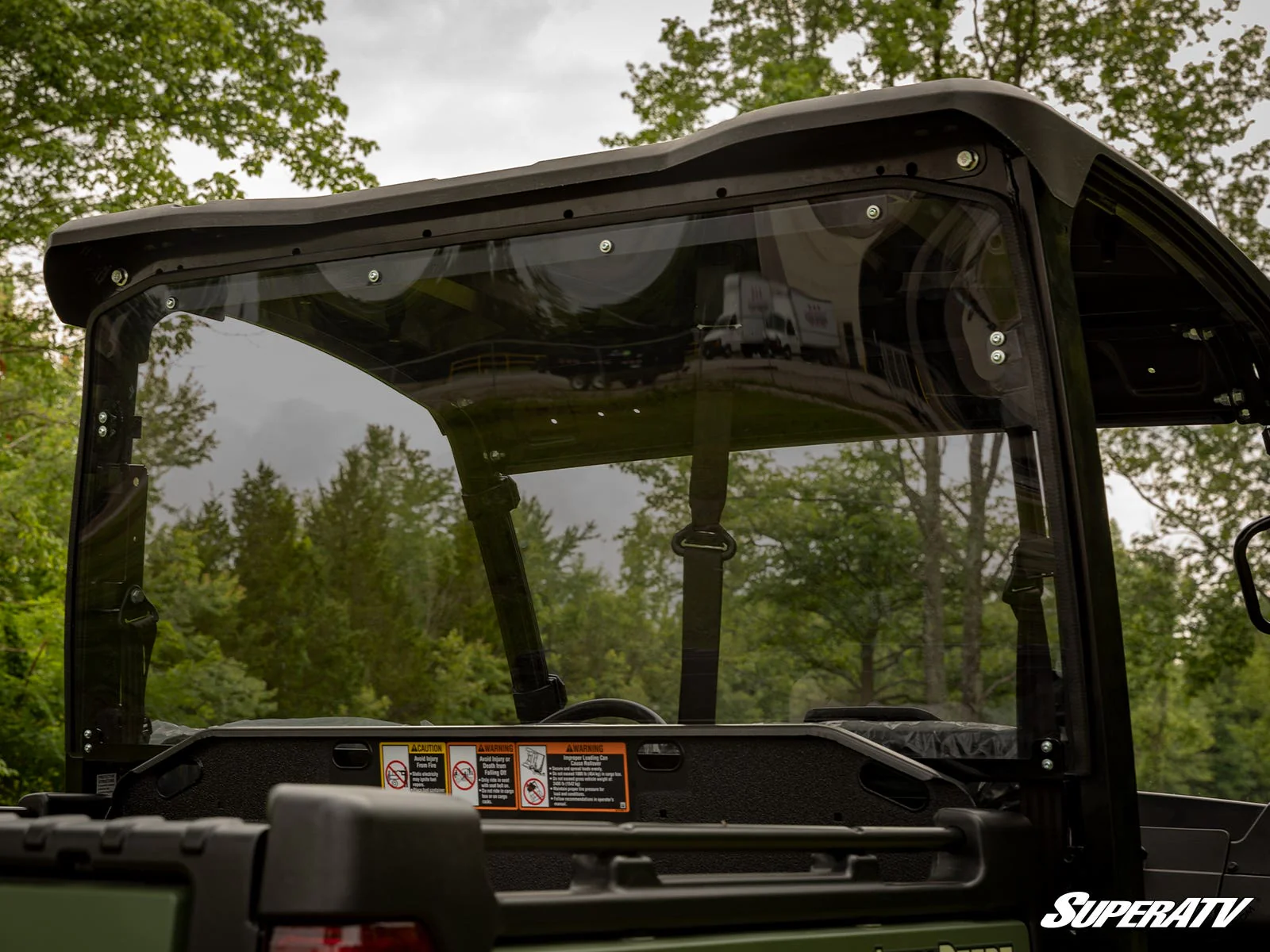 SuperATV John Deere Gator 835/865 Rear Windshield - Image 4