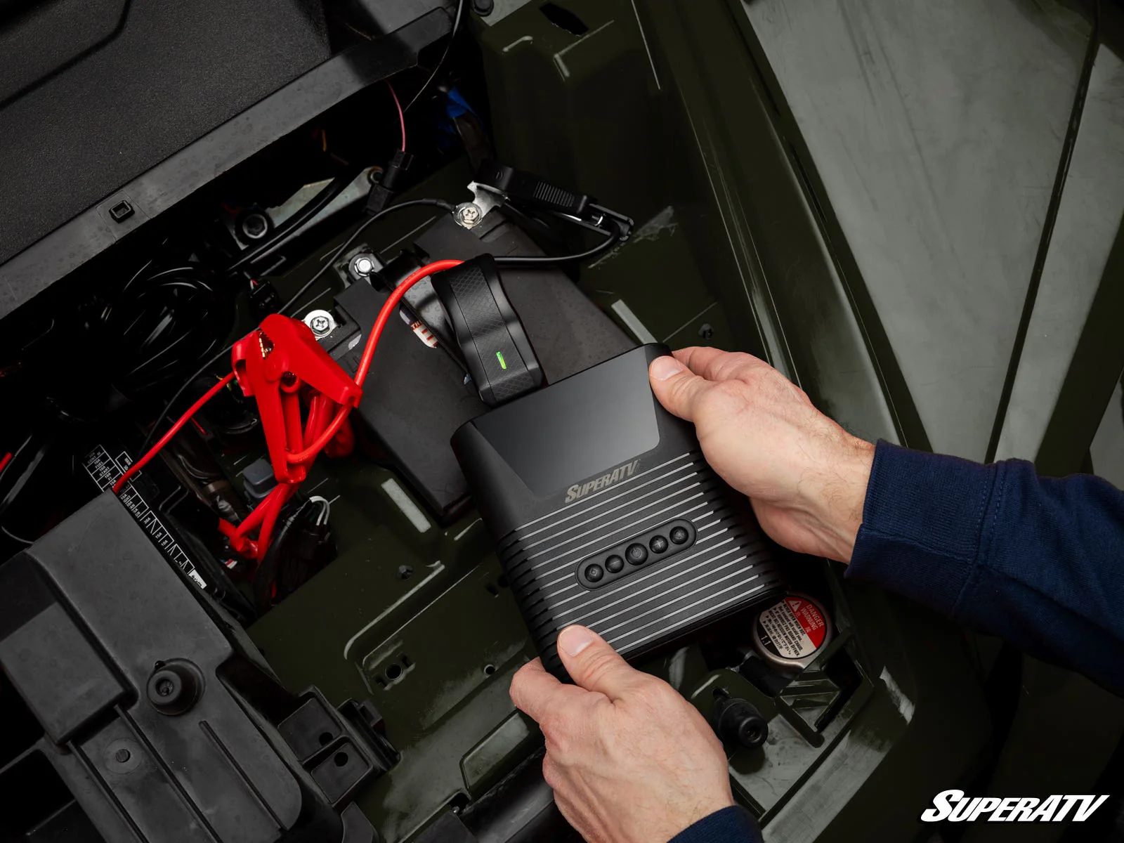 SuperATV Jump Starter with Air Compressor - Image 5