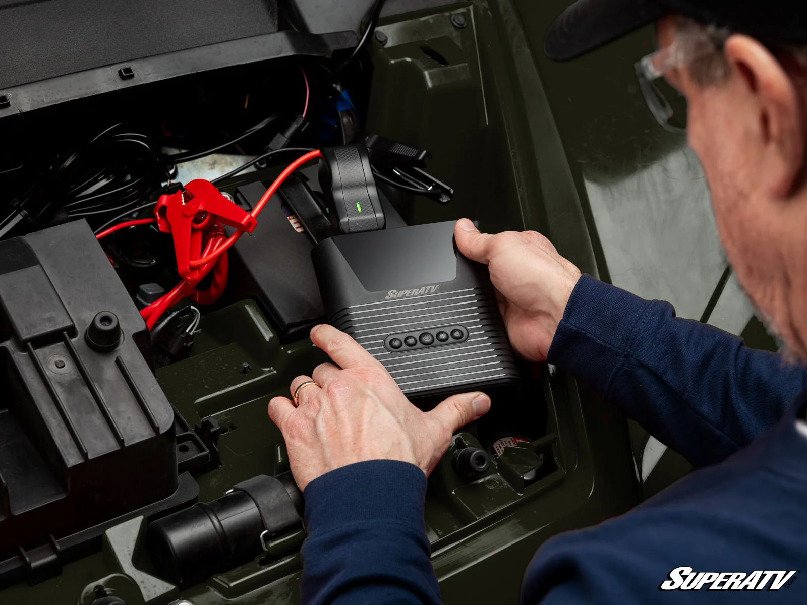 SuperATV Jump Starter with Air Compressor - Image 6