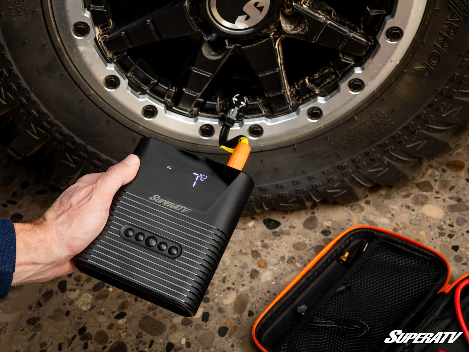 SuperATV Jump Starter with Air Compressor - Image 7