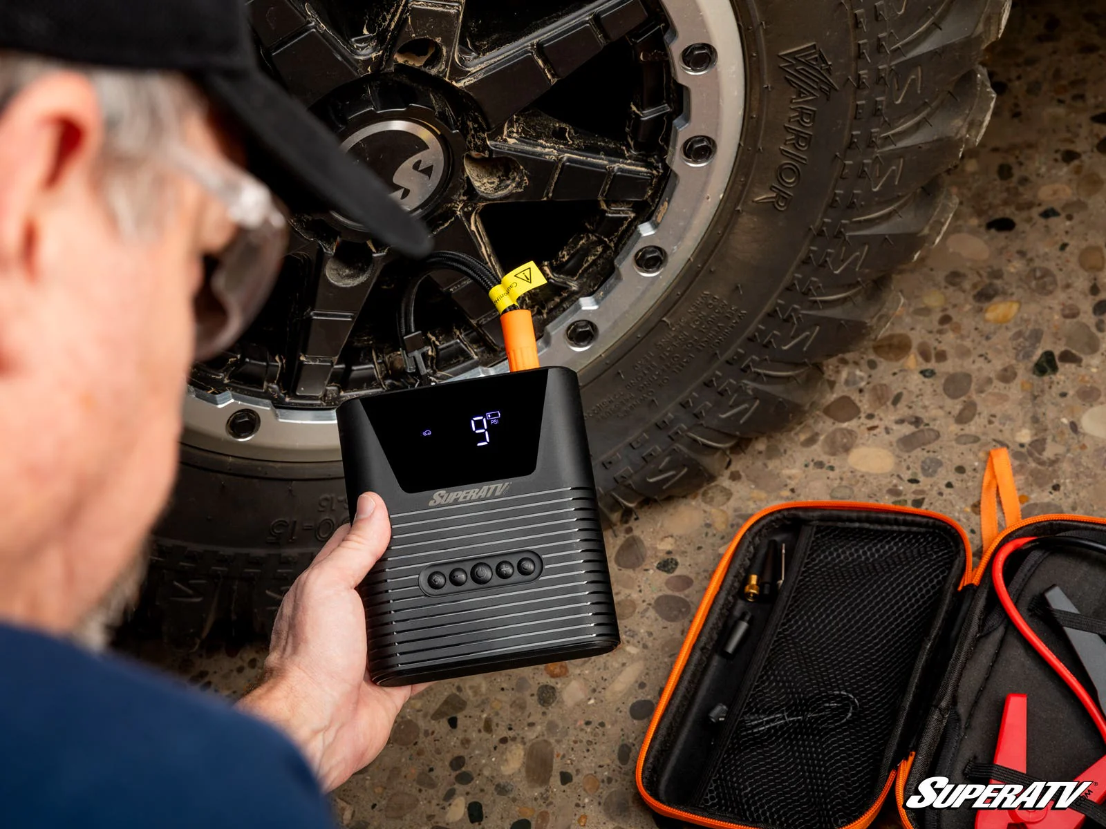 SuperATV Jump Starter with Air Compressor - Image 9