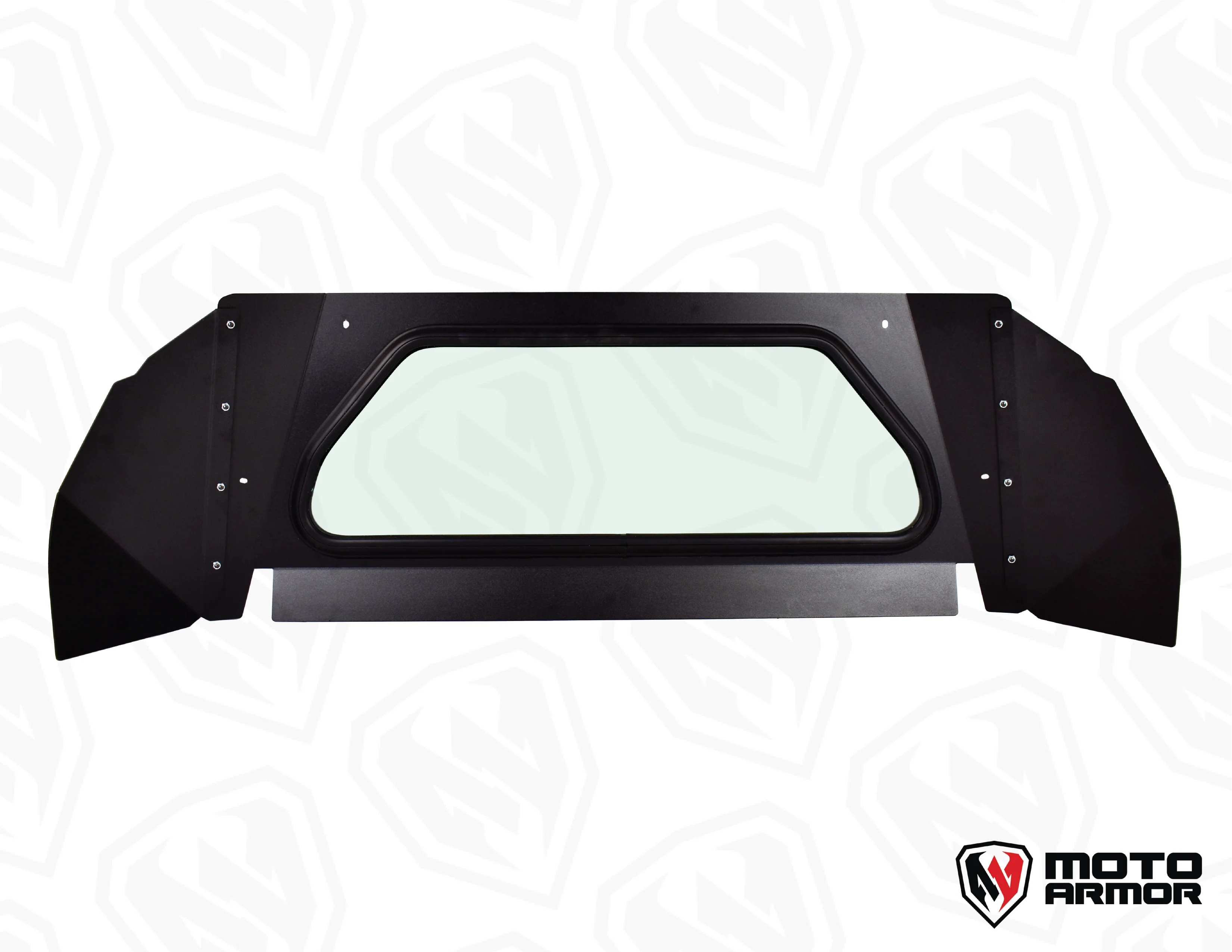 Moto Armor Kawasaki H2 Rear Glass Windshield - Scratch Resistant - Image 2