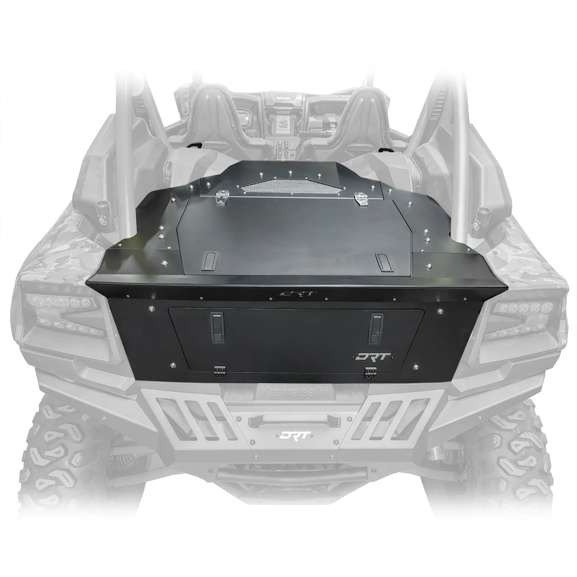 Kawasaki KRX 1000/4 HD Aluminum Storage/Trunk Enclosure - Image 2