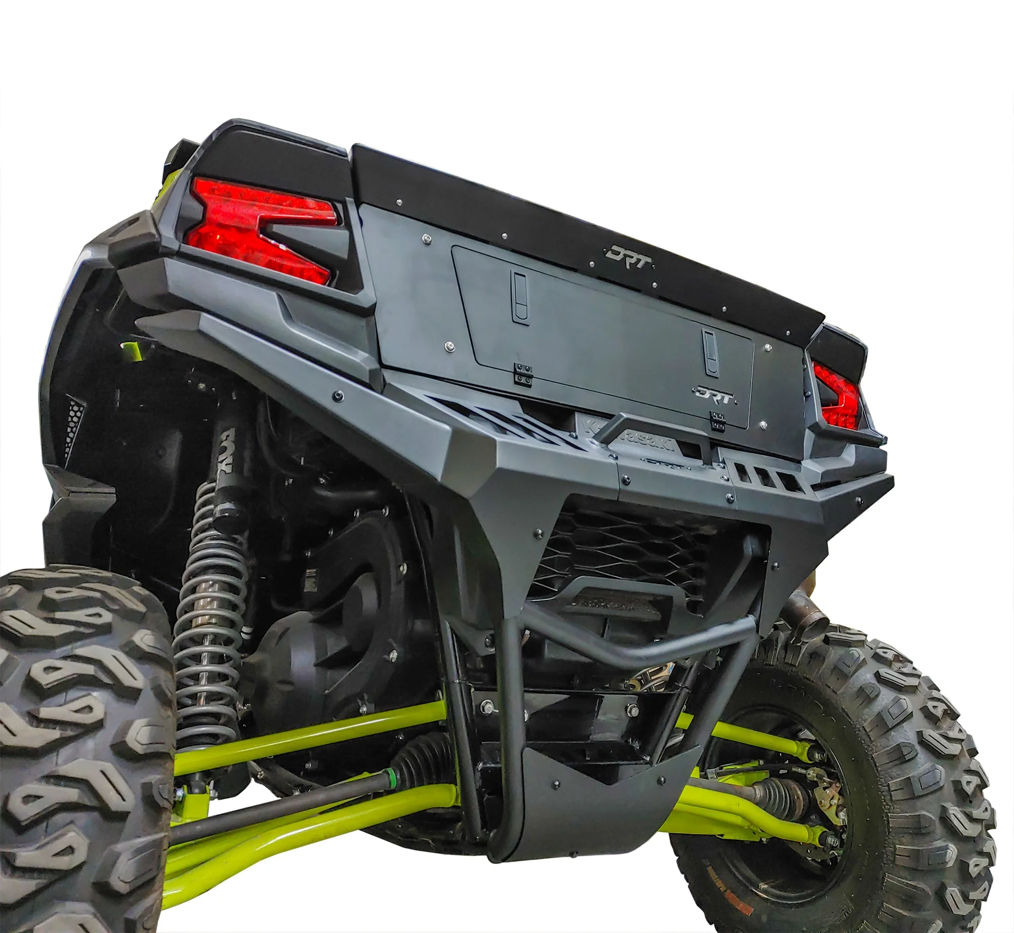 Kawasaki KRX 1000/4 HD Aluminum Storage/Trunk Enclosure - Image 3