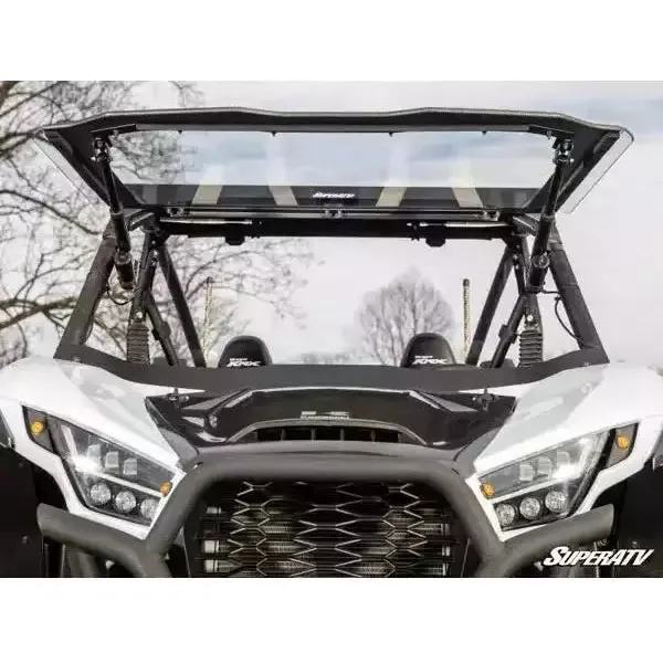 Kawasaki KRX MaxDrive Power Flip Windshield - Electronic Control + Scratch Resistance (2020+) - Image 4
