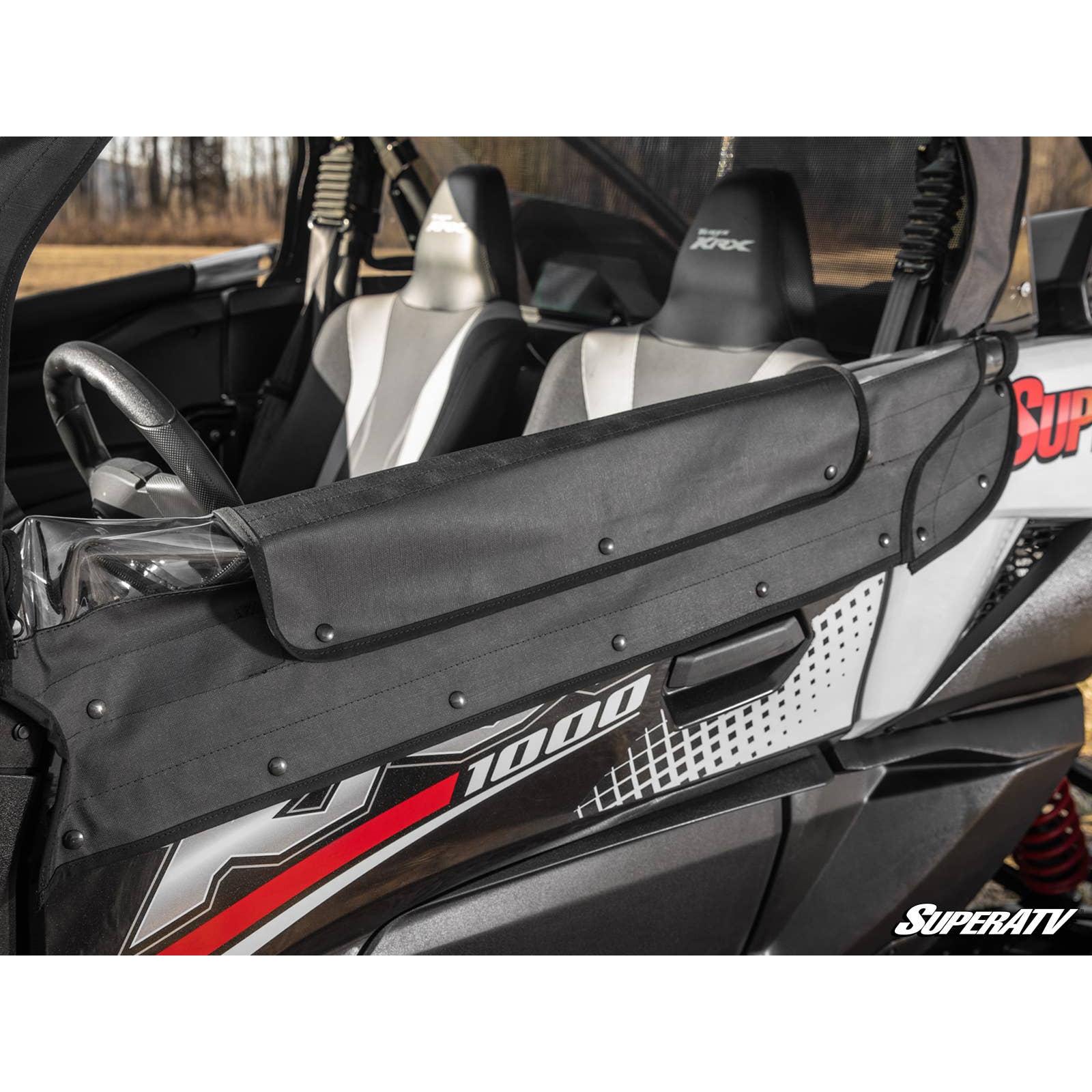 Kawasaki KRX Primal Soft Cab Enclosure Upper Doors - Superior Protection + Enhanced Visibility (2020+) - Image 4