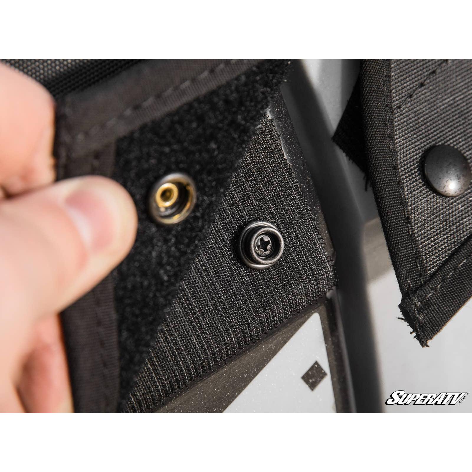 Kawasaki KRX Primal Soft Cab Enclosure Upper Doors - Superior Protection + Enhanced Visibility (2020+) - Image 6