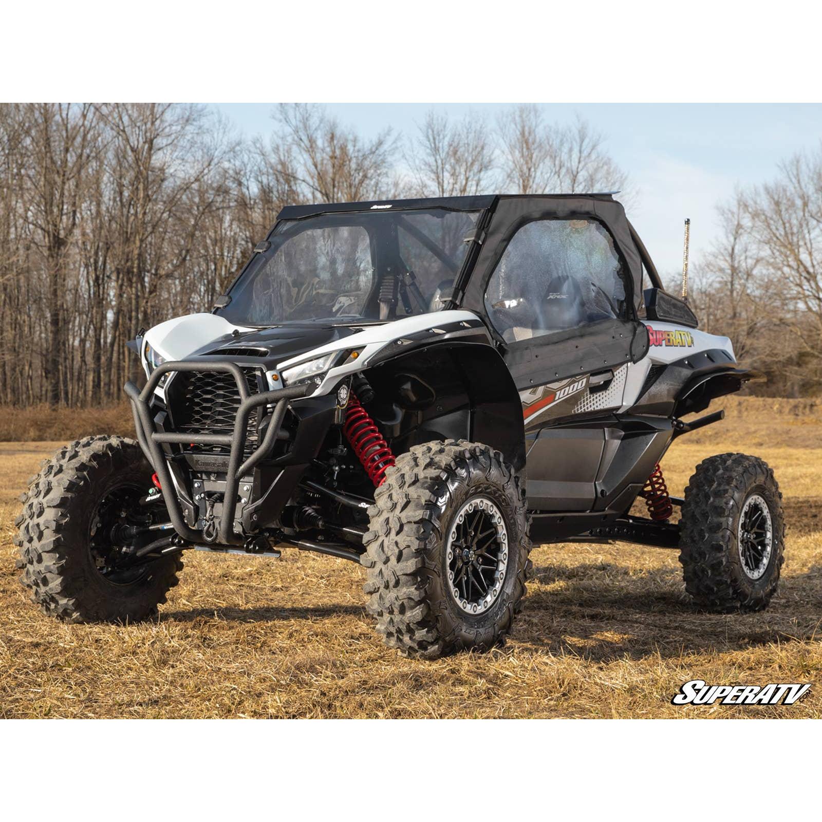 Kawasaki KRX Primal Soft Cab Enclosure Upper Doors - Superior Protection + Enhanced Visibility (2020+) - Image 8