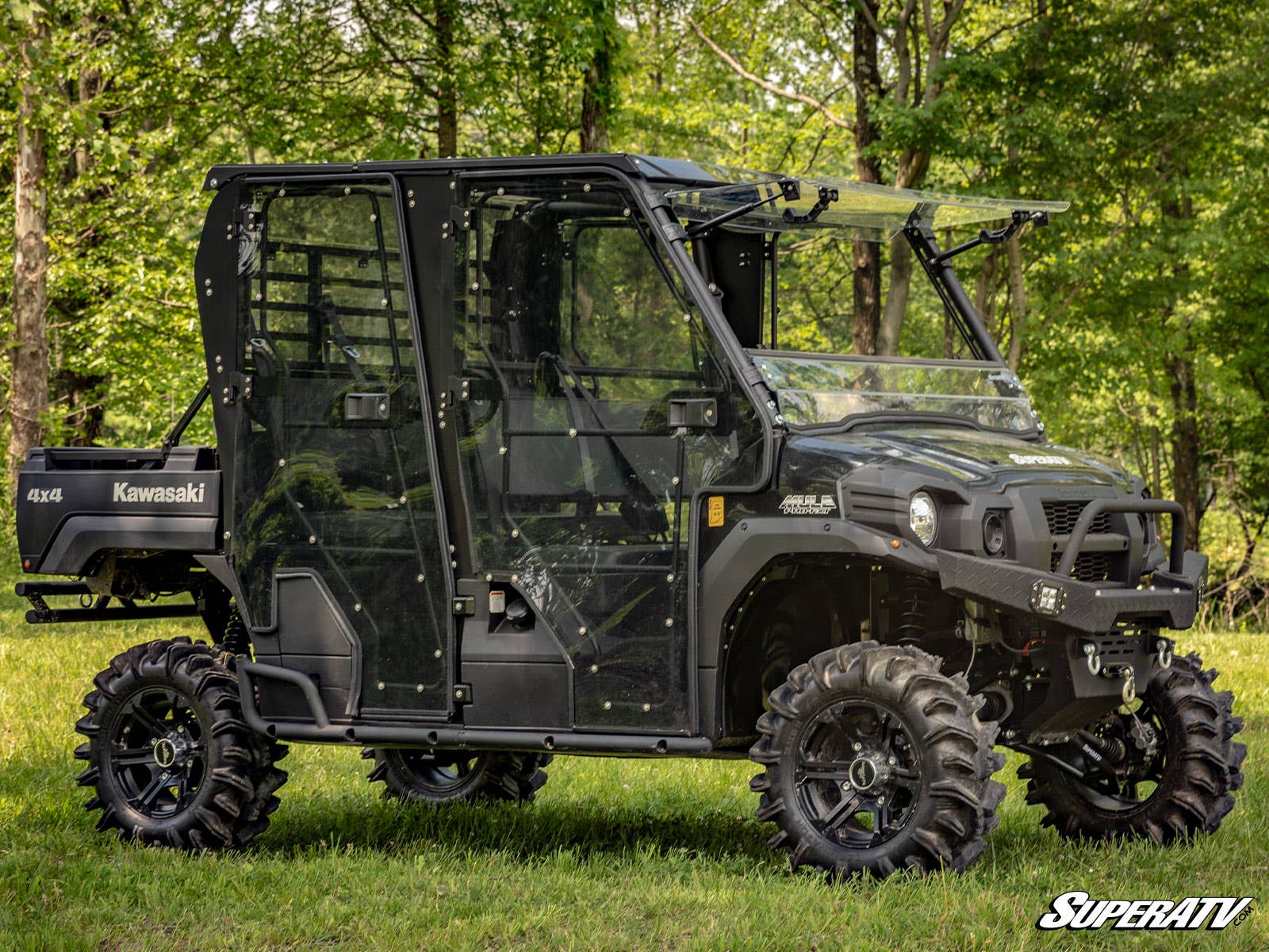 SuperATV Kawasaki Mule Pro 1000 High-Clearance 1" Forward Offset A-Arms - Image 4