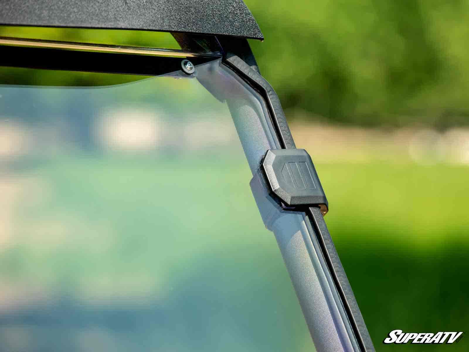 SuperATV Kawasaki Mule PRO-MX Scratch-Resistant Full Windshield - Image 4