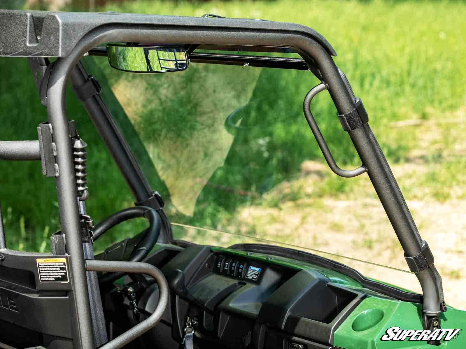 SuperATV Kawasaki Mule PRO-MX Scratch-Resistant Full Windshield - Image 5