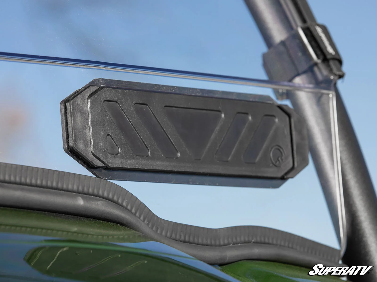 SuperATV Kawasaki Mule SX Vented Full Windshield - Image 6