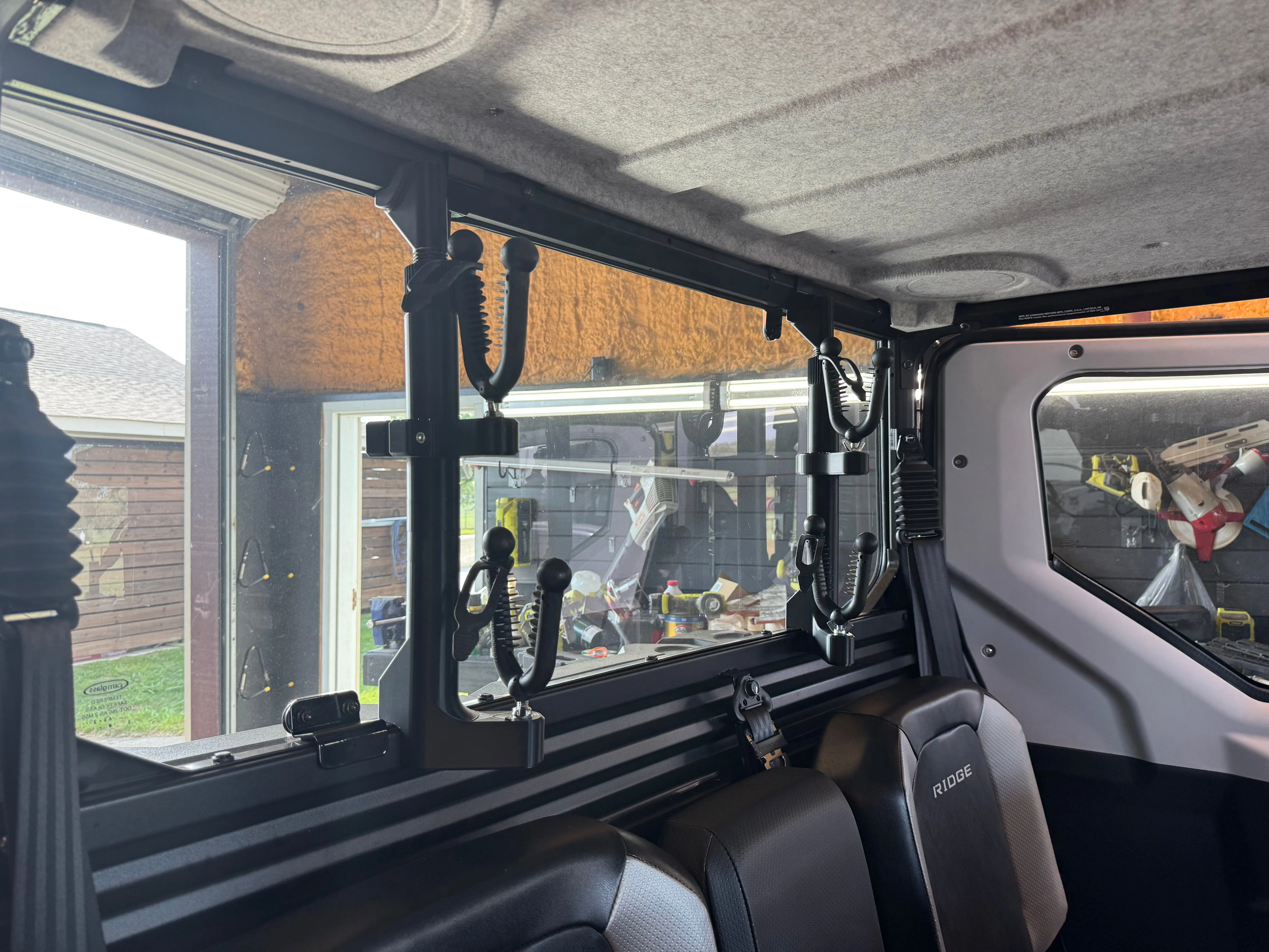 Kawasaki Ridge / Ridge Crew Rear Window, 1 and 2 Place Rifle Mounting System - Image 6