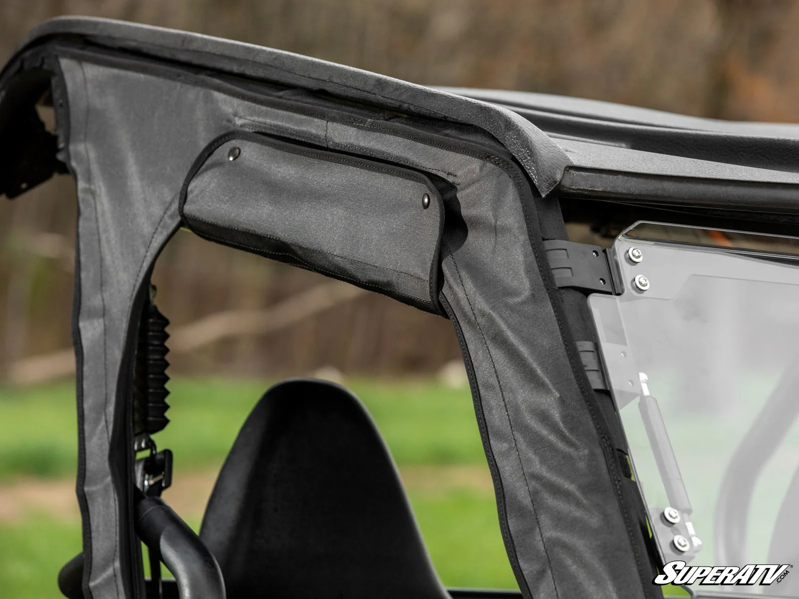 SuperATV Kawasaki Teryx 800 Primal Soft Cab Enclosure Upper Doors - Image 8
