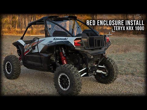SuperATV Kawasaki Teryx KRX 1000 Bed Enclosure - Image 6
