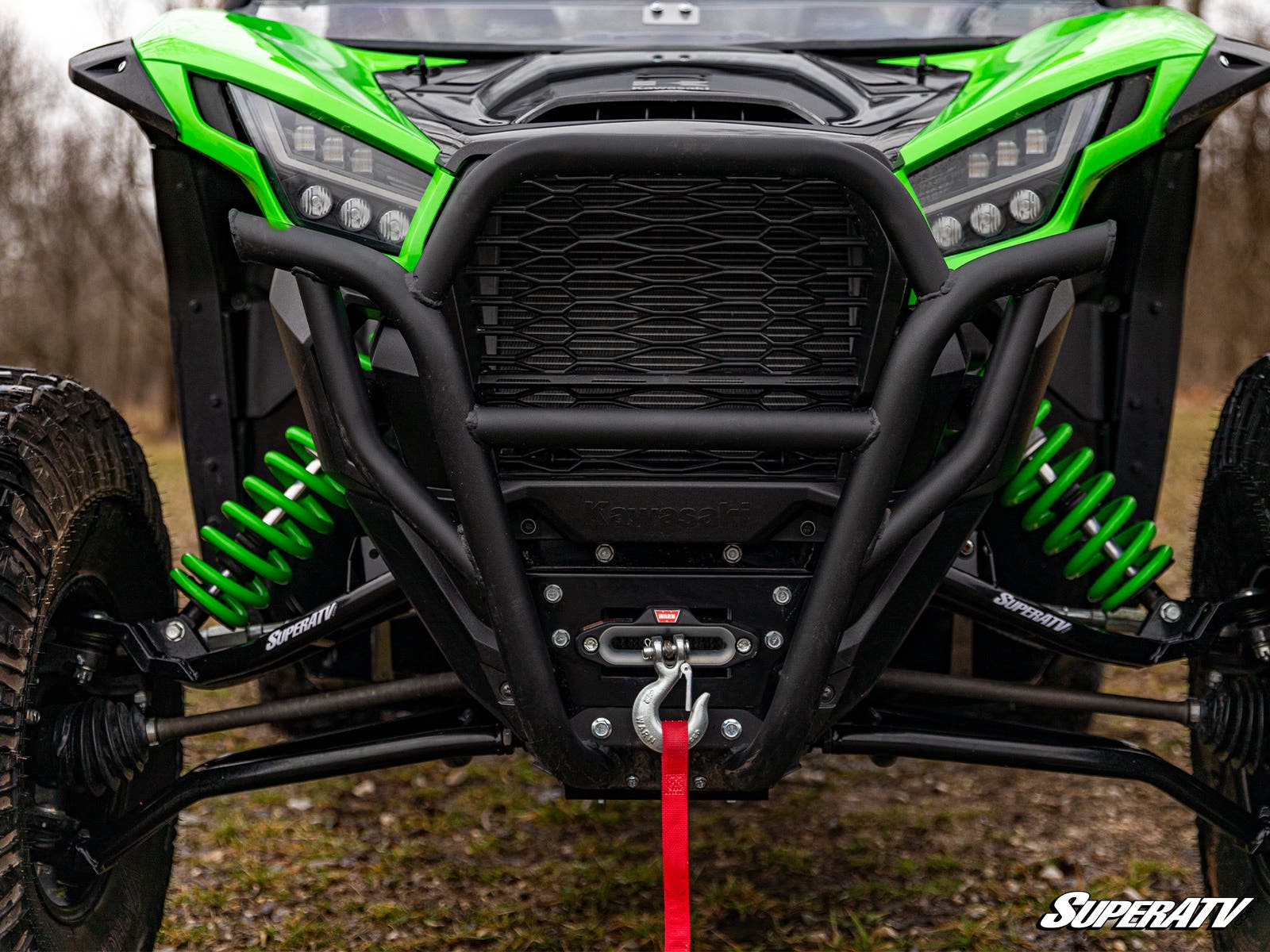 SuperATV Kawasaki Teryx KRX 1000 Front Bumper - Image 4