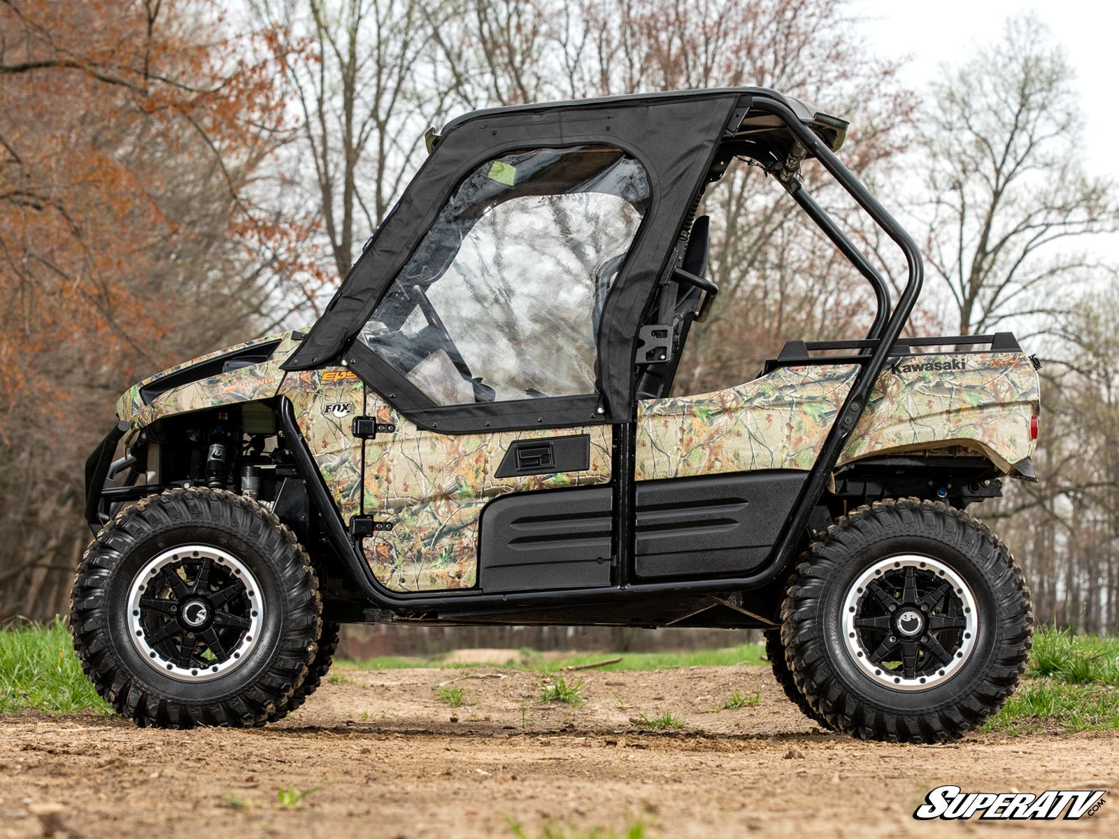 SuperATV Kawasaki Teryx S Primal Soft Cab Enclosure Upper Doors - Image 4