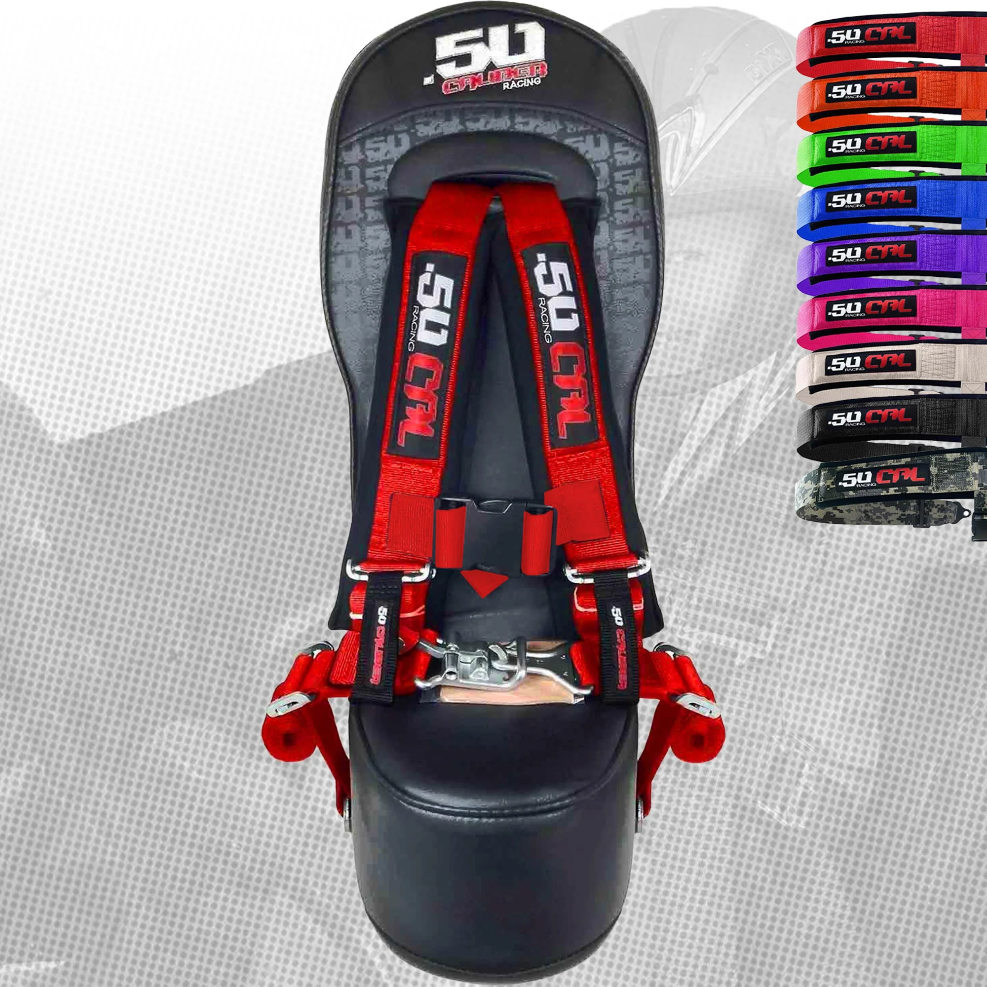 Kawasaki Teryx4 Rear Bump Seat with Safety Harness Kit - Image 28