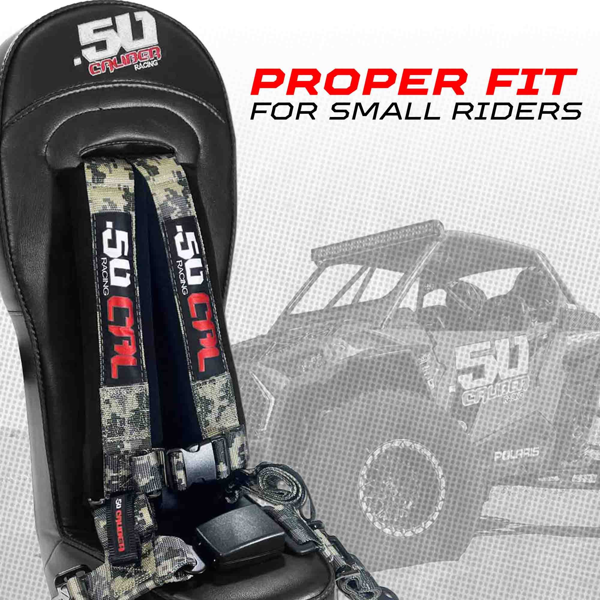 Kawasaki Teryx4 Rear Bump Seat with Safety Harness Kit - Image 45