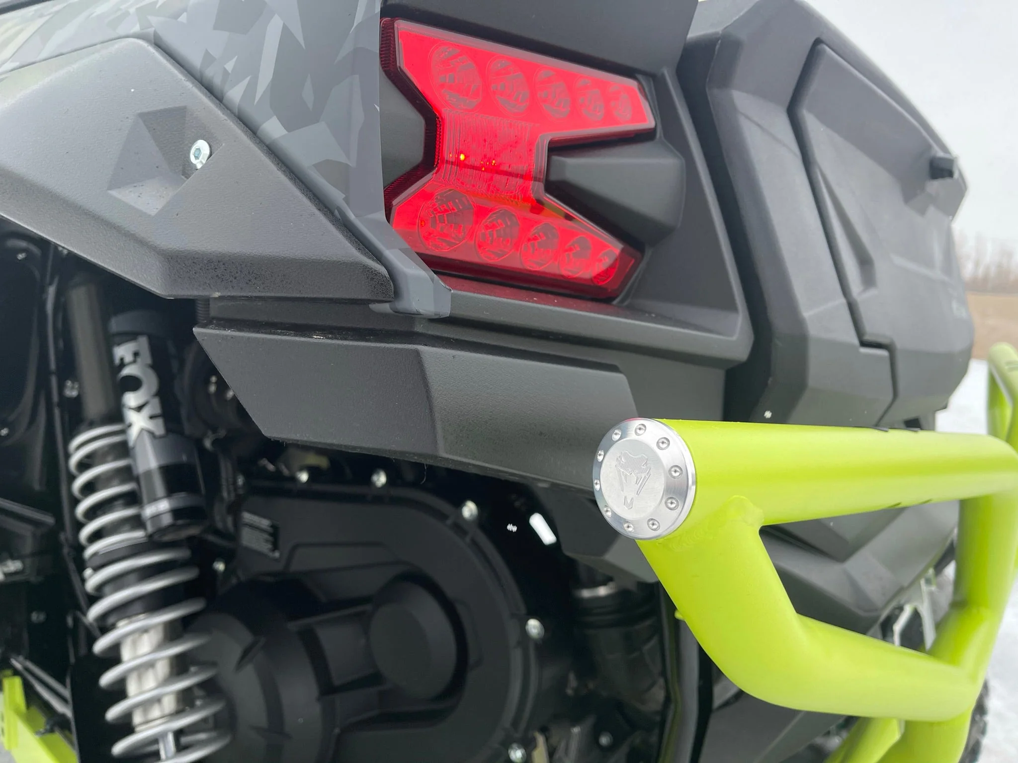 KRX 1000 Billet Frame Tube Plugs - Image 6