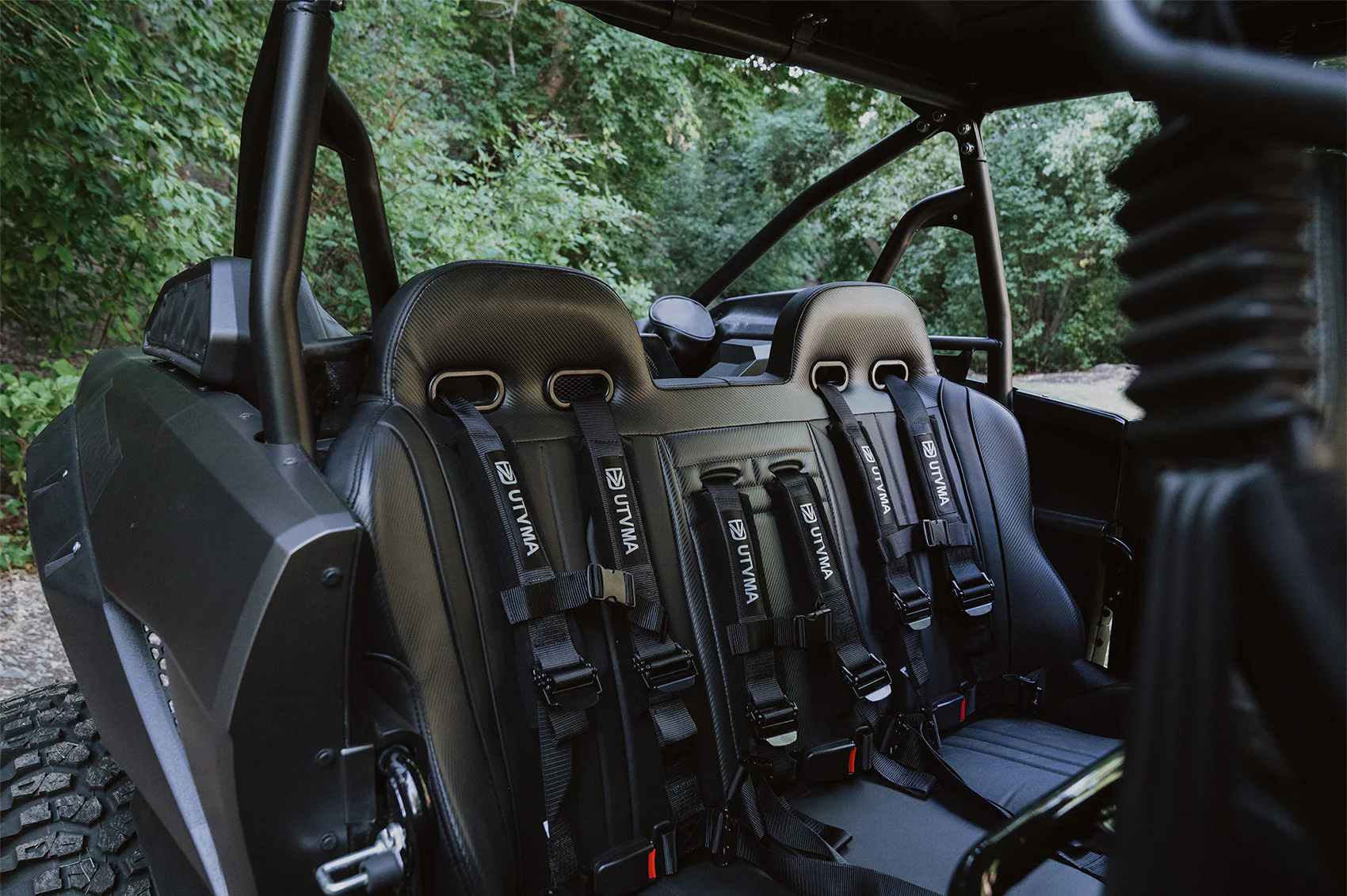 KRX 4 Rear Bench Seat (2023+) with Harnesses - Image 10