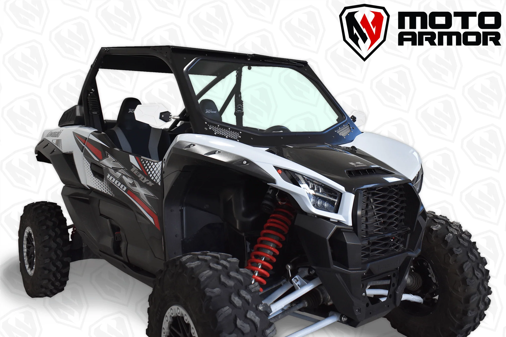 KRX Full Glass Windshield with Vents - Unmatched Visibility + Airflow (2020-2026) - Image 9
