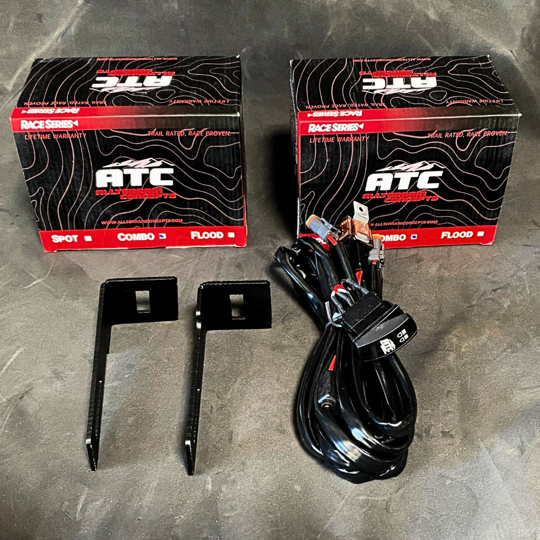 Maverick R Auxiliary Light A-Pillar Mount Kit - Image 3