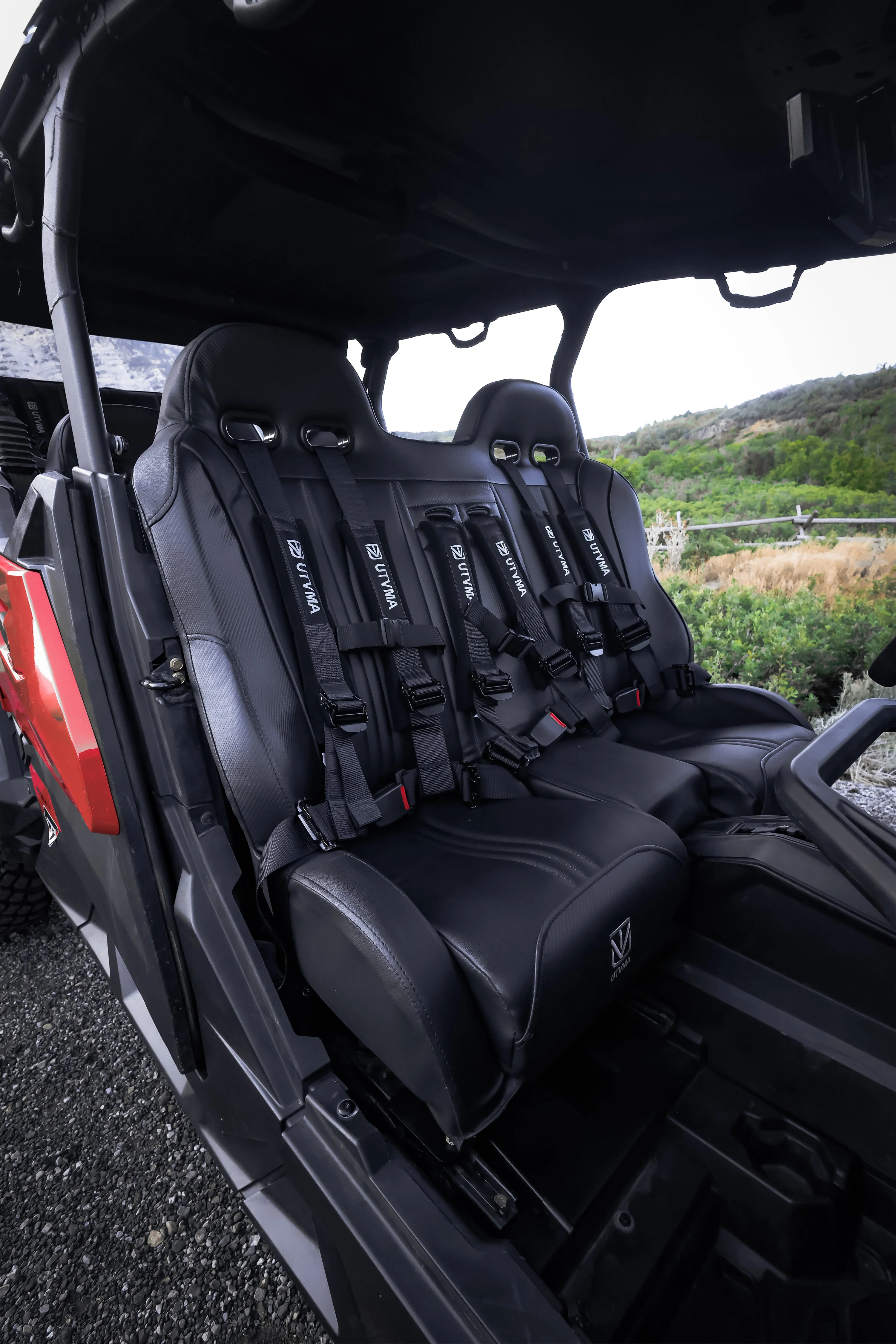 Maverick Sport Max Front Bench Seat With Harnesses (2019+) - Image 8