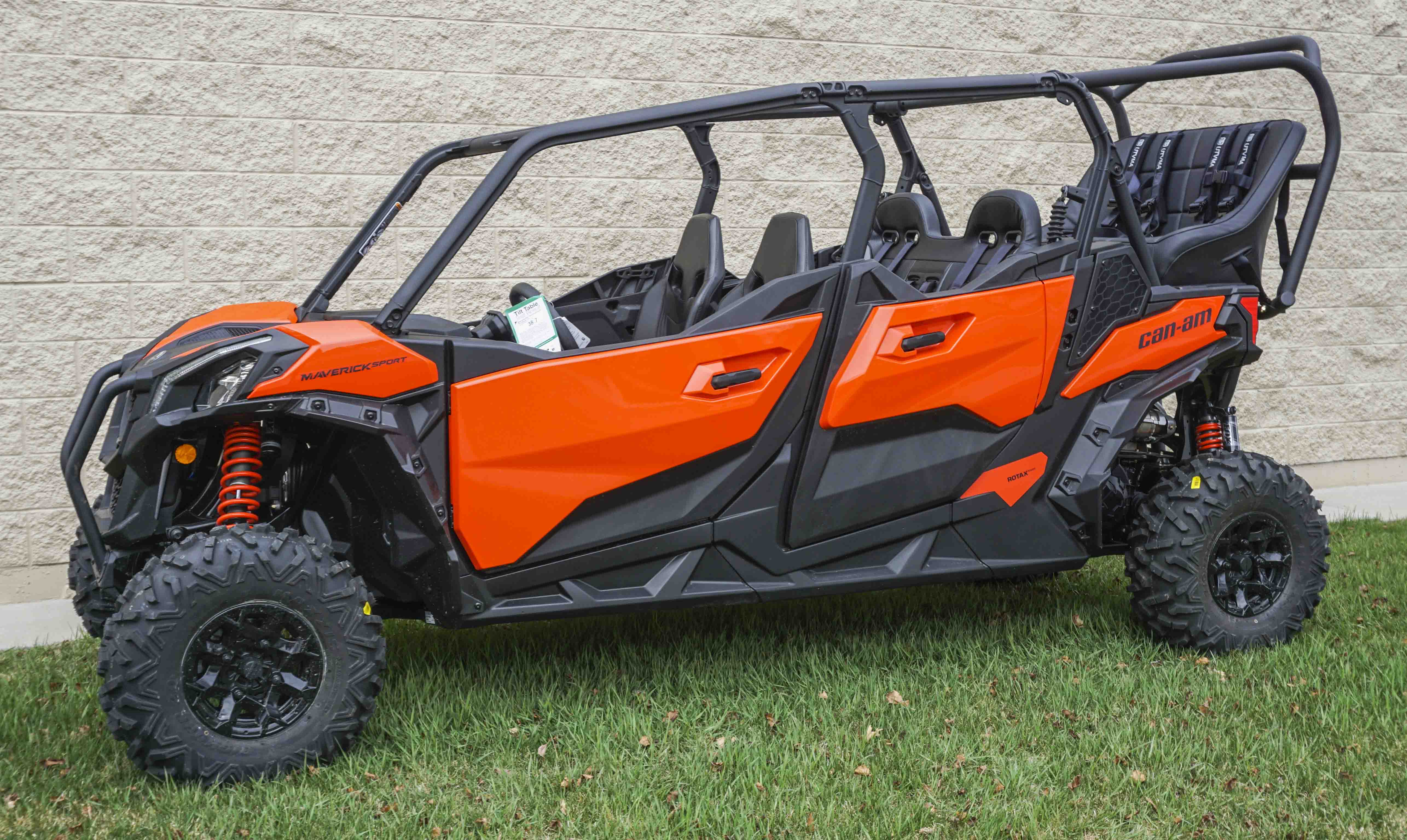 Maverick Sport Max Rear Bench and Roll Cage Kit (2020-2024) - Image 13
